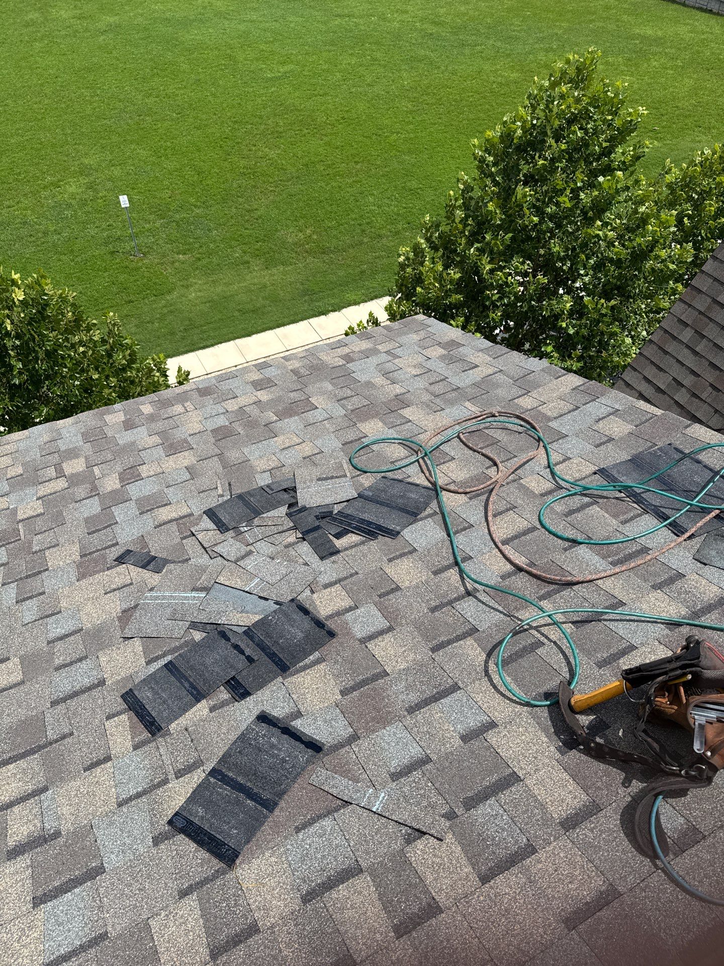 New Shingle Roof Installation  by Alpha Design Services