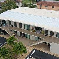 24ga 1.5" Mechanical Seam Regal White  by Total Roofing System The Metal Roof Experts