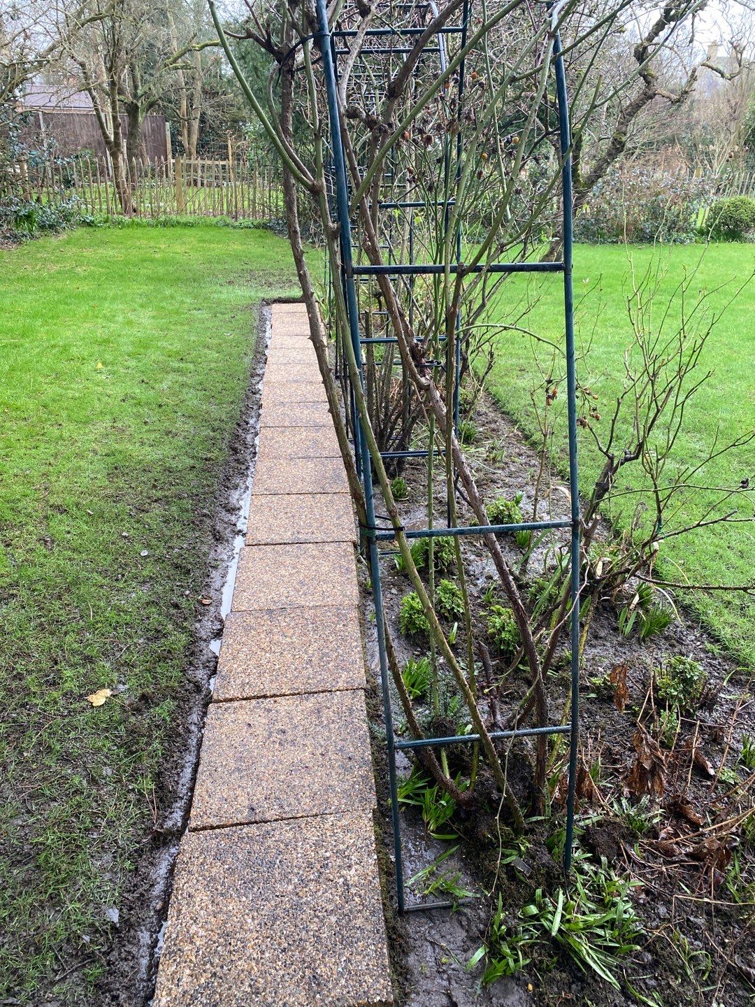 Driveway And Patio Clean using honda 21 ltr/min by Ges Exterior Cleaning ltd