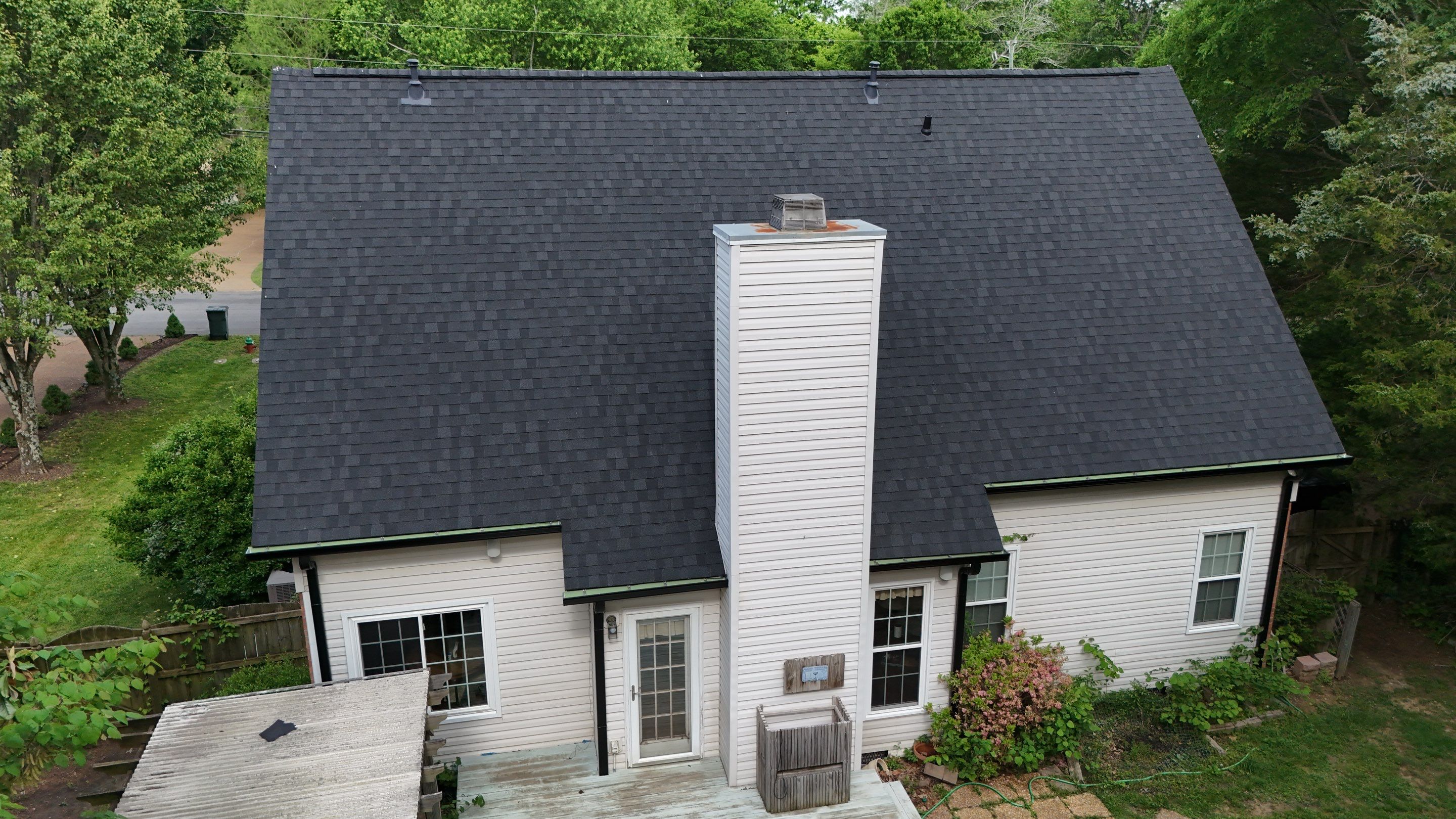 Charcoal Black Re-Roof by Royal House LLC