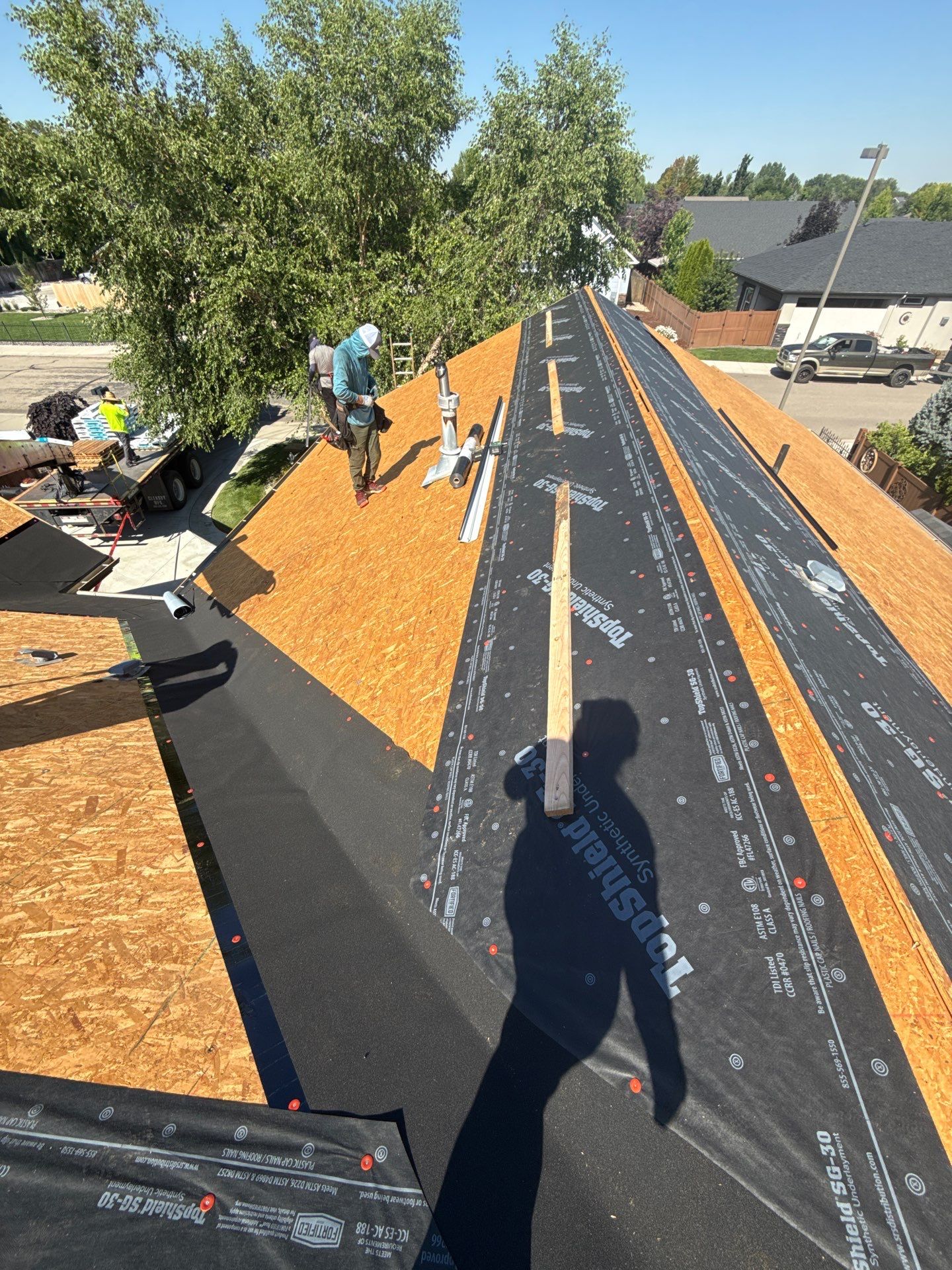 Full Residential Roof Replacement With Architectural Shingles In Meridian by Olive Roofing