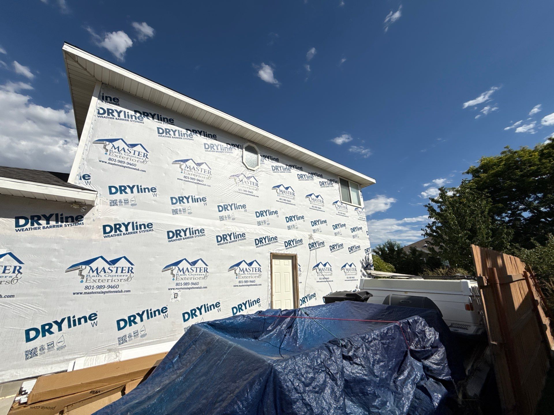 Project in Heber by Master Rain Gutters.