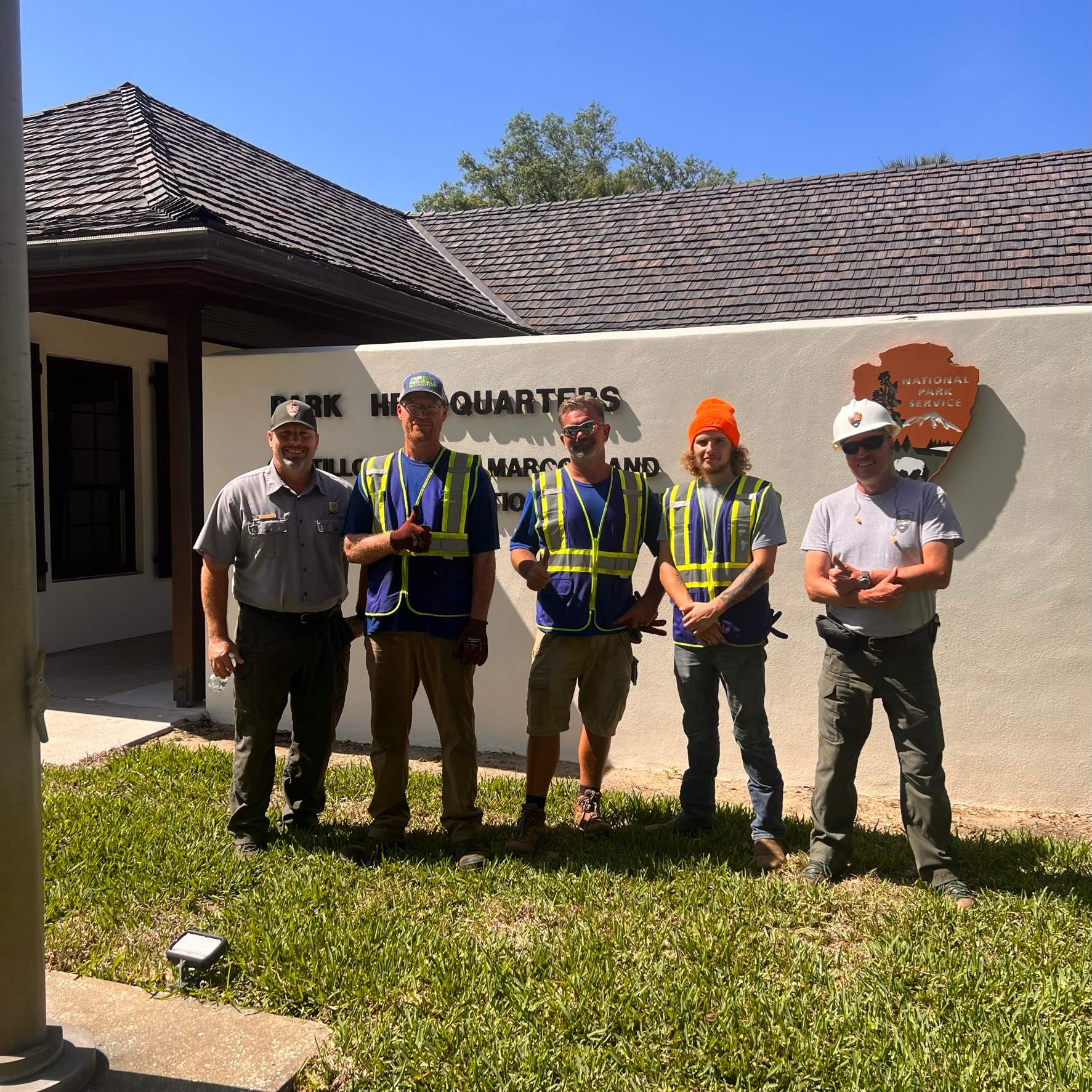 Volunteer Work | Castillo de San Marcos National Monument by ProGreen Services