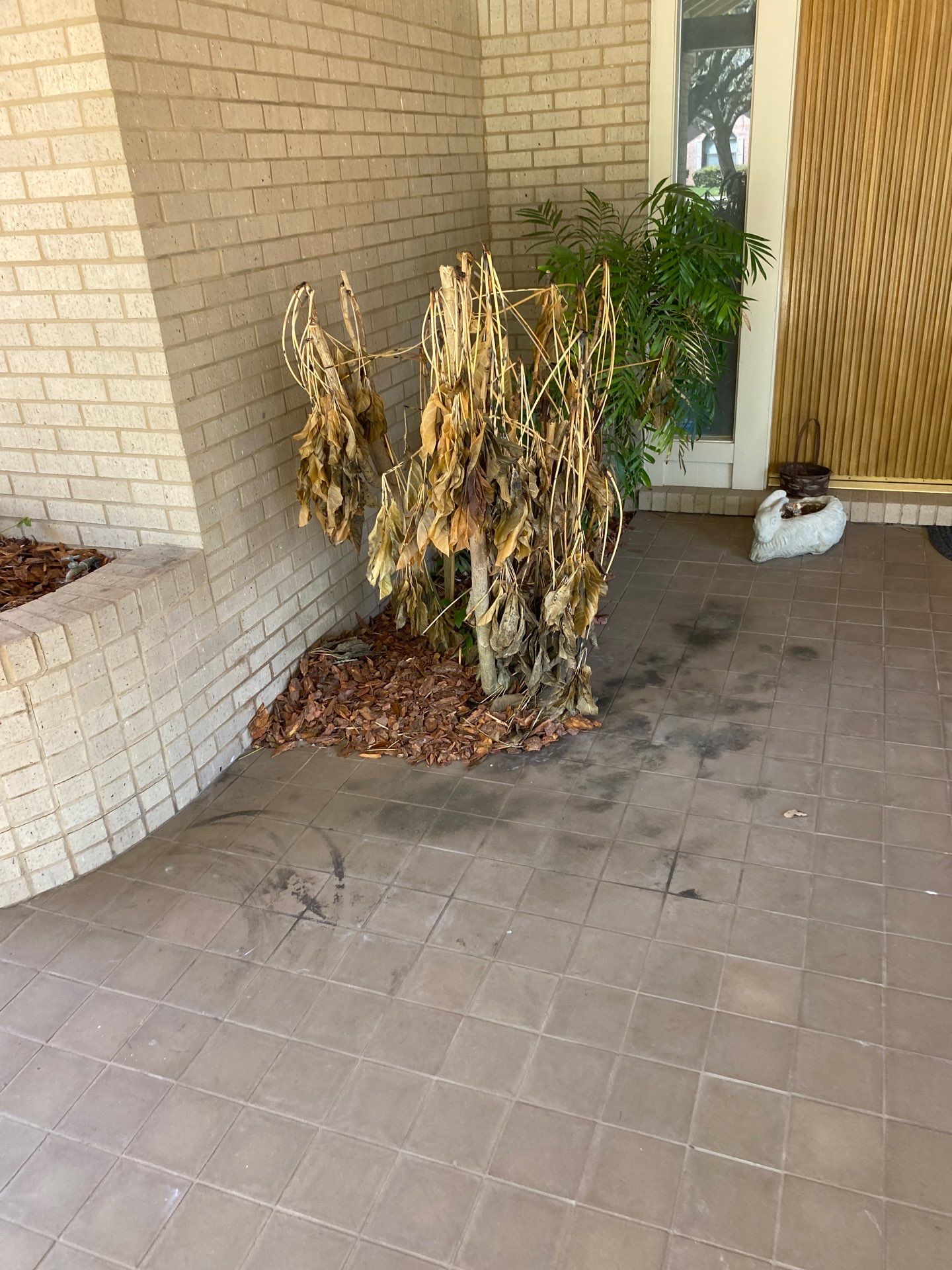 Deerwood Resident | Pine Bark Install by ProGreen Services
