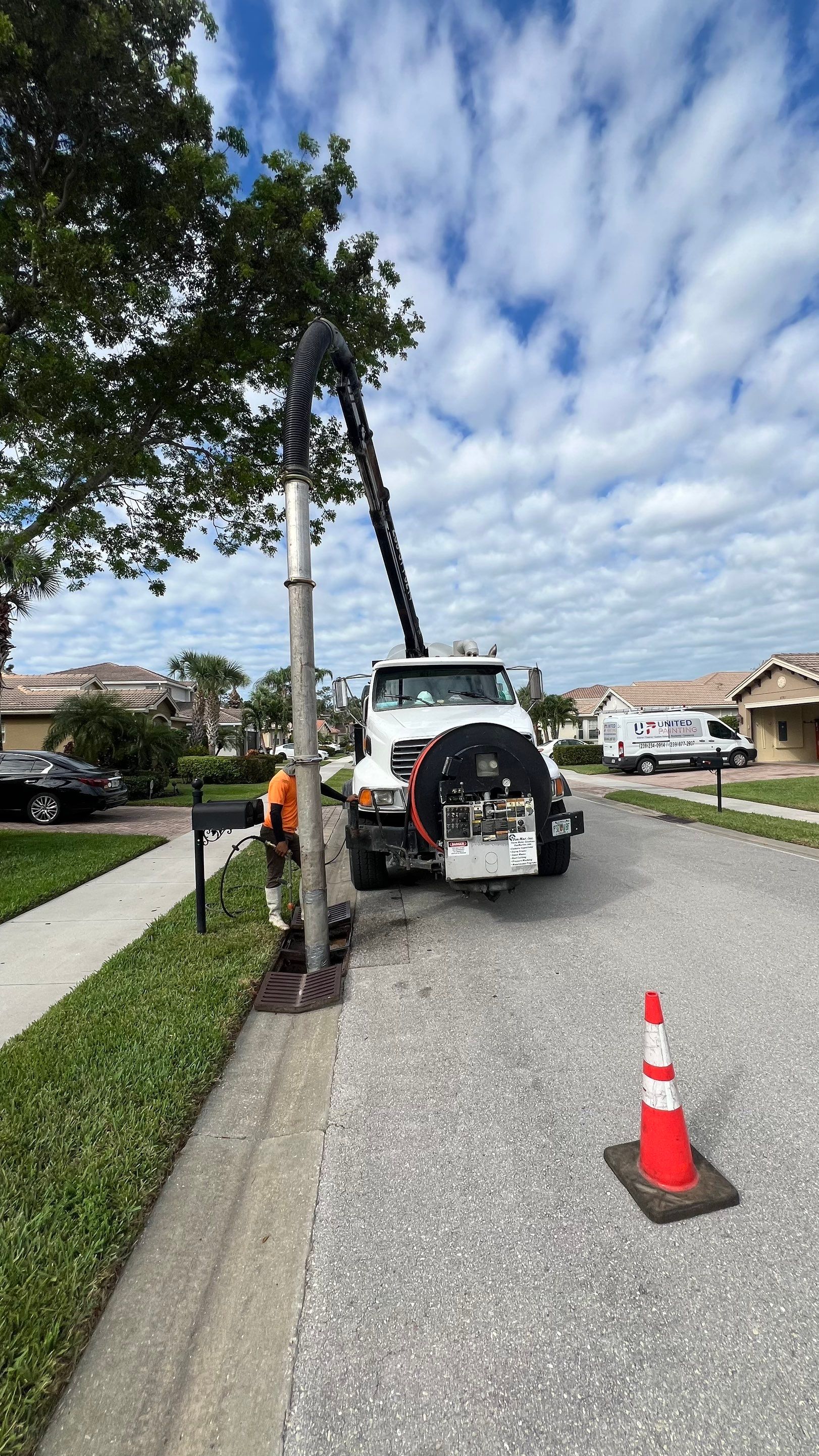Community Stormwater System Catch Basin Cleaning by APS Power & Water