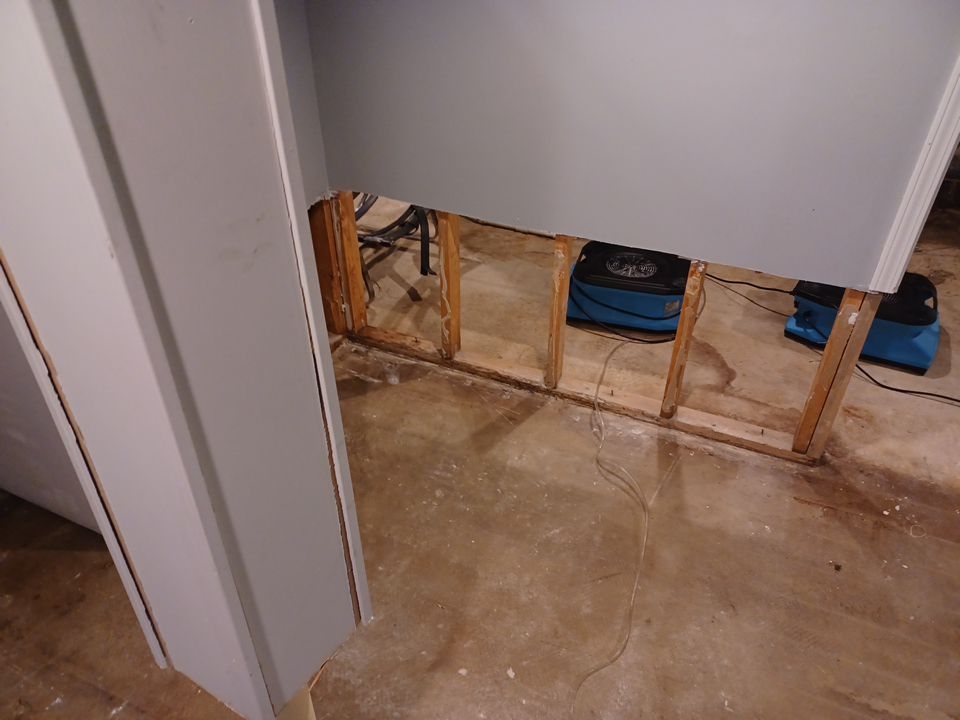 Project in West Bloomfield Township by EzDry Water Mitigation & Property Restoration