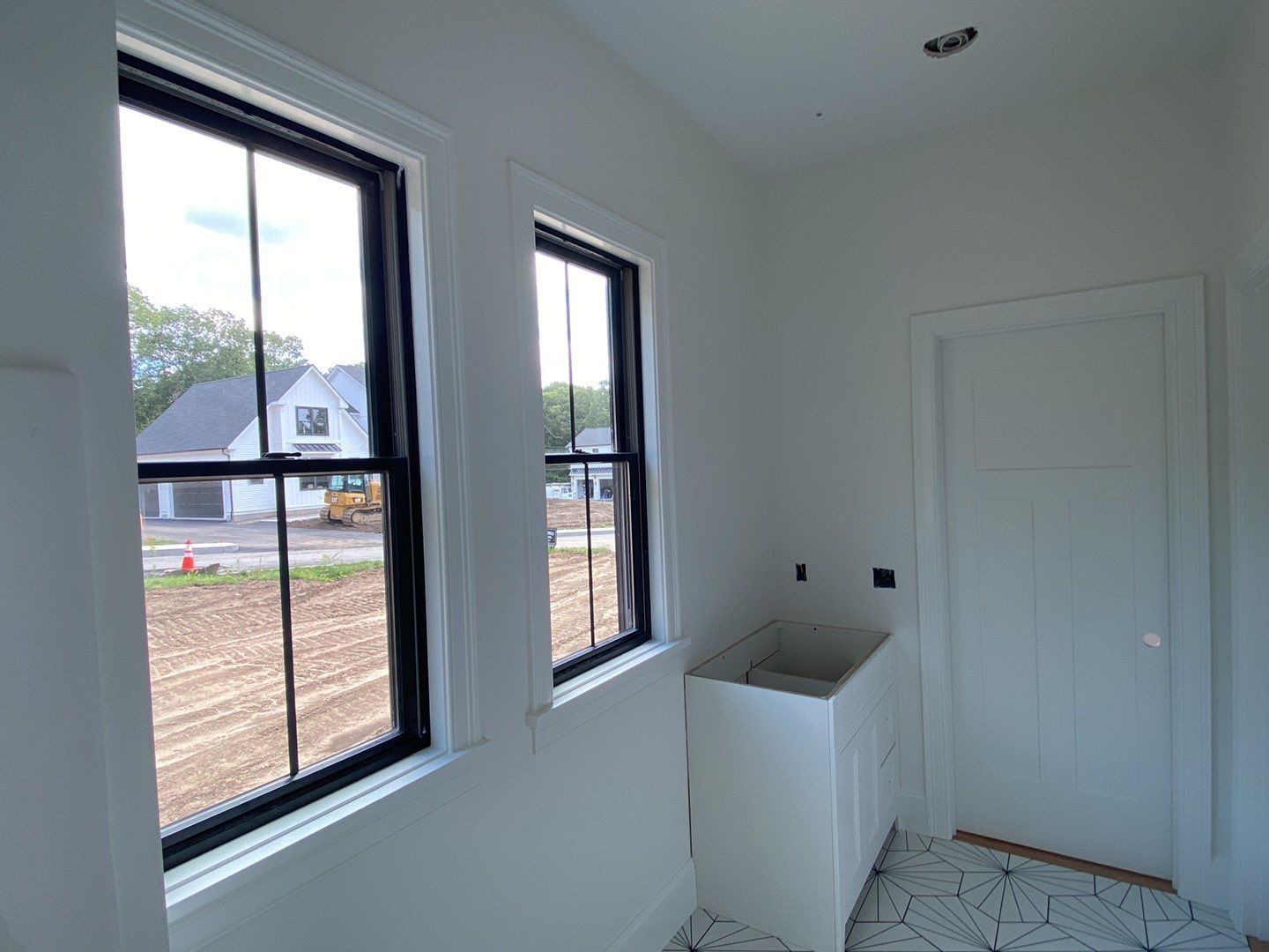 Interior Painting using Snowbound White  by EXCELLENCE | CARTO