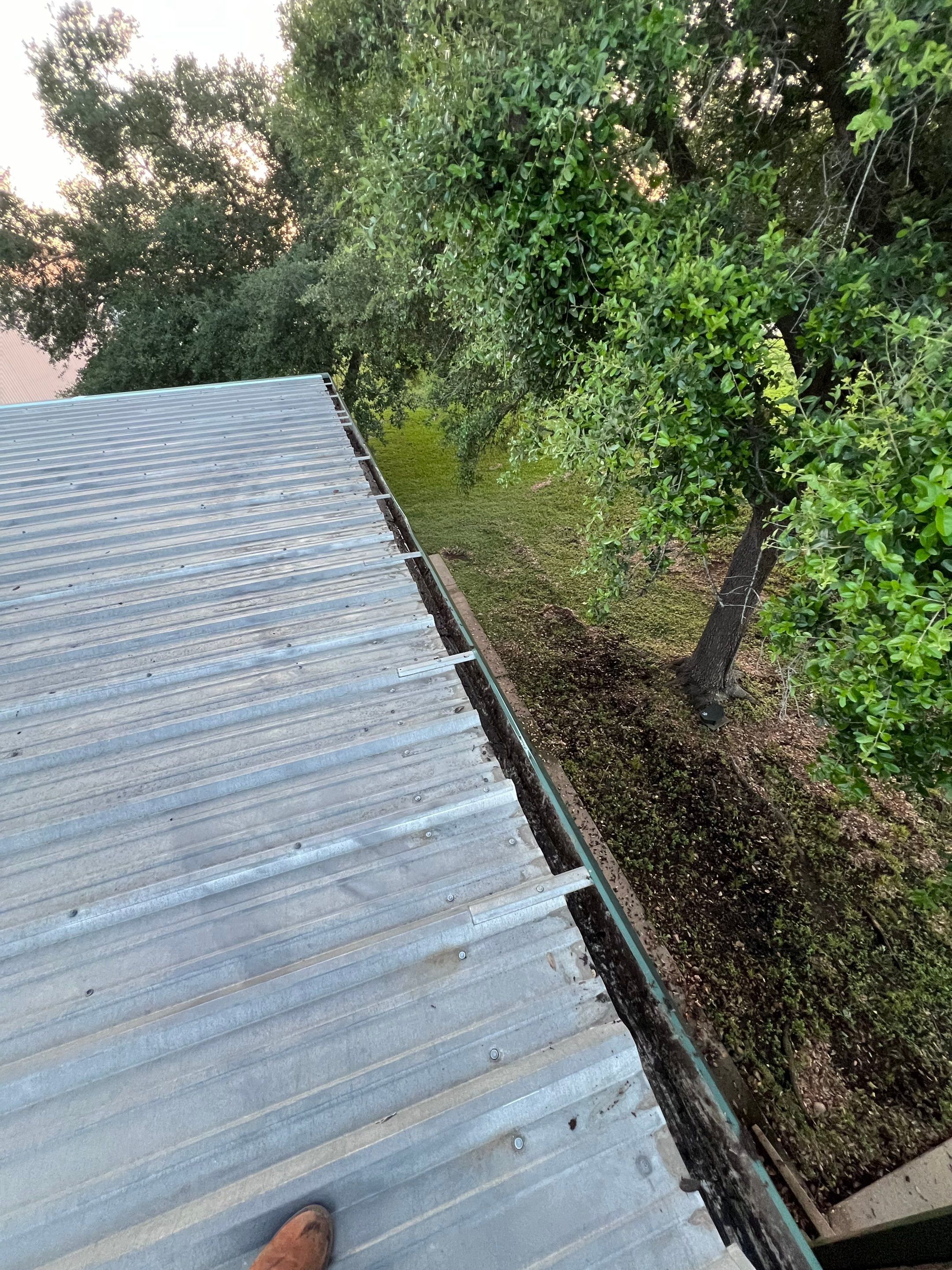 Hail Damage using Metal by Roof Repair Company