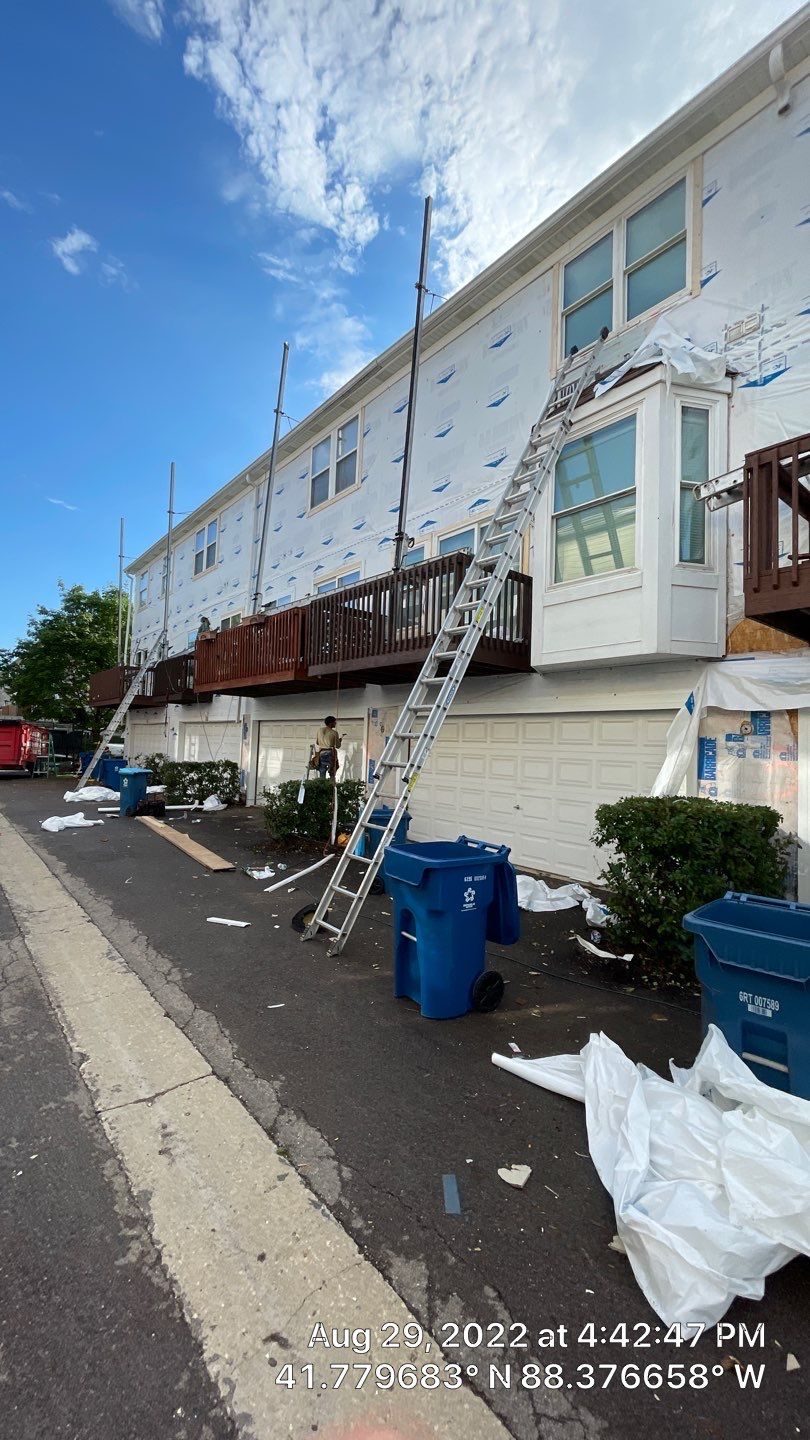 Court Yards of Orchard Valley Building 2411 by Affordable Roofing of America Inc.