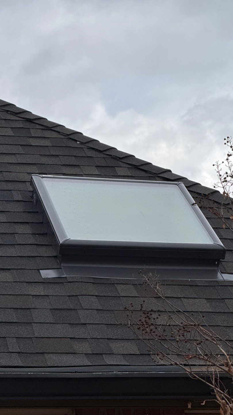 skylight and vent stack replacement in Edmond by McCann's Roofing and Construction