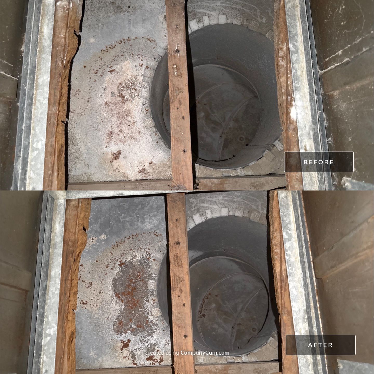Project in Columbus by Voyager Air Duct Cleaning