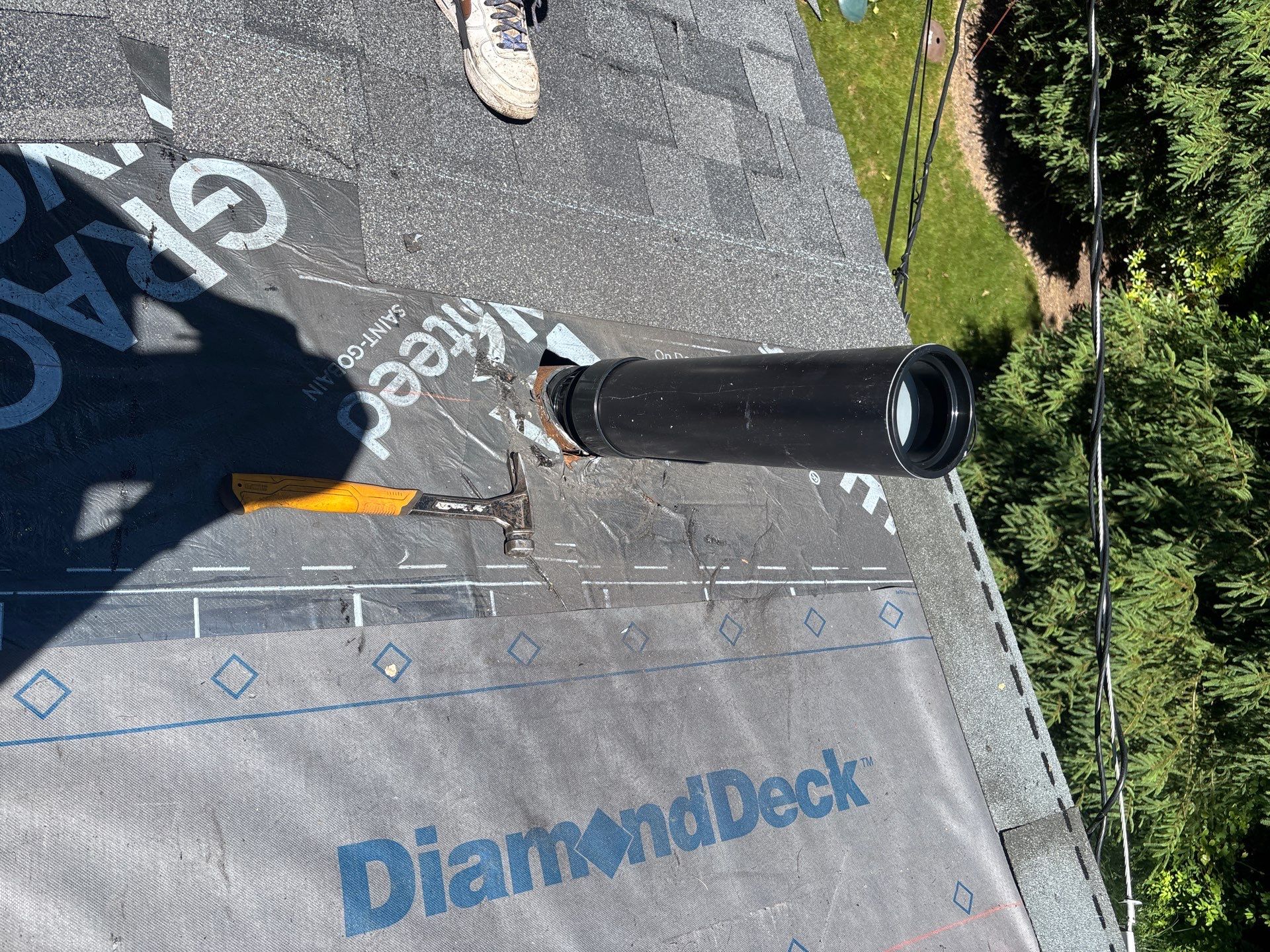 DiGiorgi installs a beautiful roof in Wilton, CT by DiGiorgi Roofing and Siding Inc