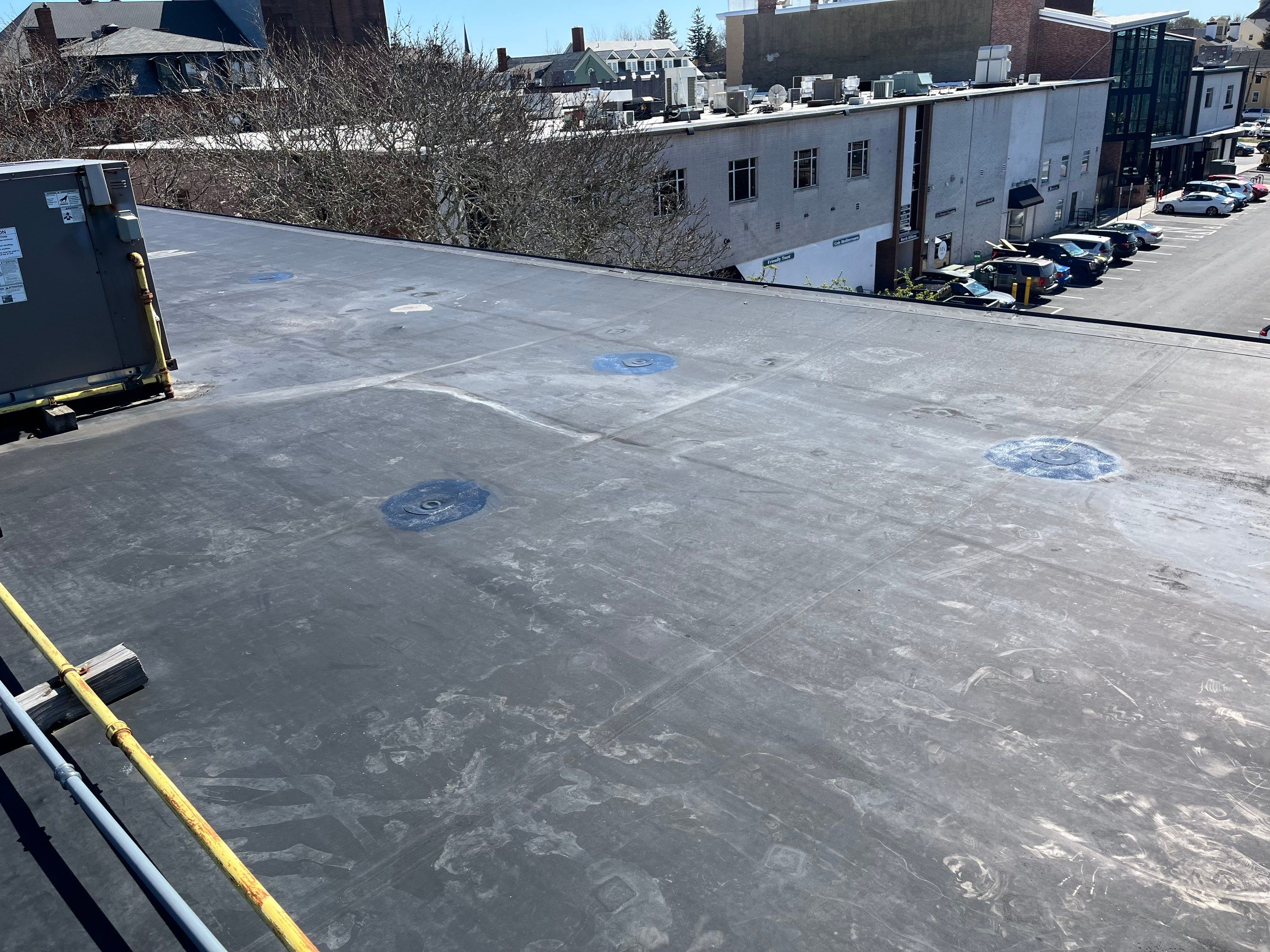 Portsmouth, NH Commercial Roof by Tall pine roofing