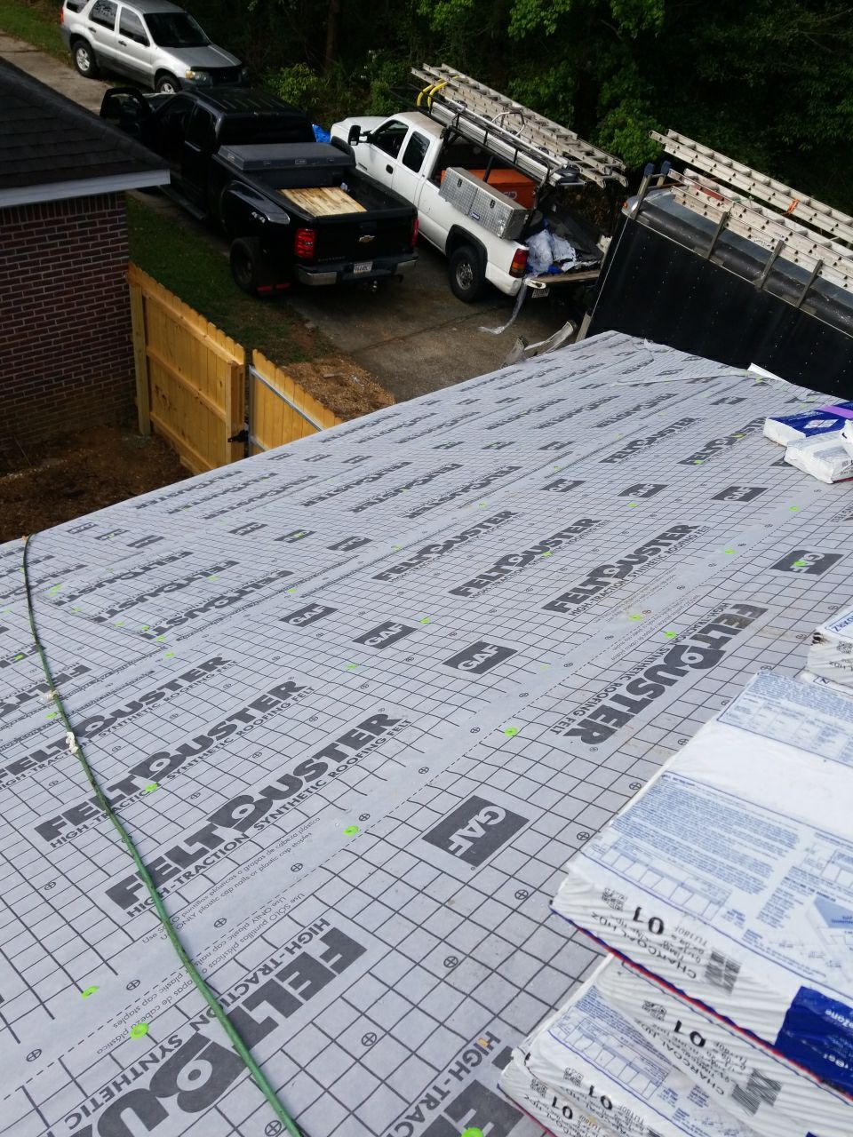 Residential Roofing Installation using Roof repair by American Roofing & Construction LLC
