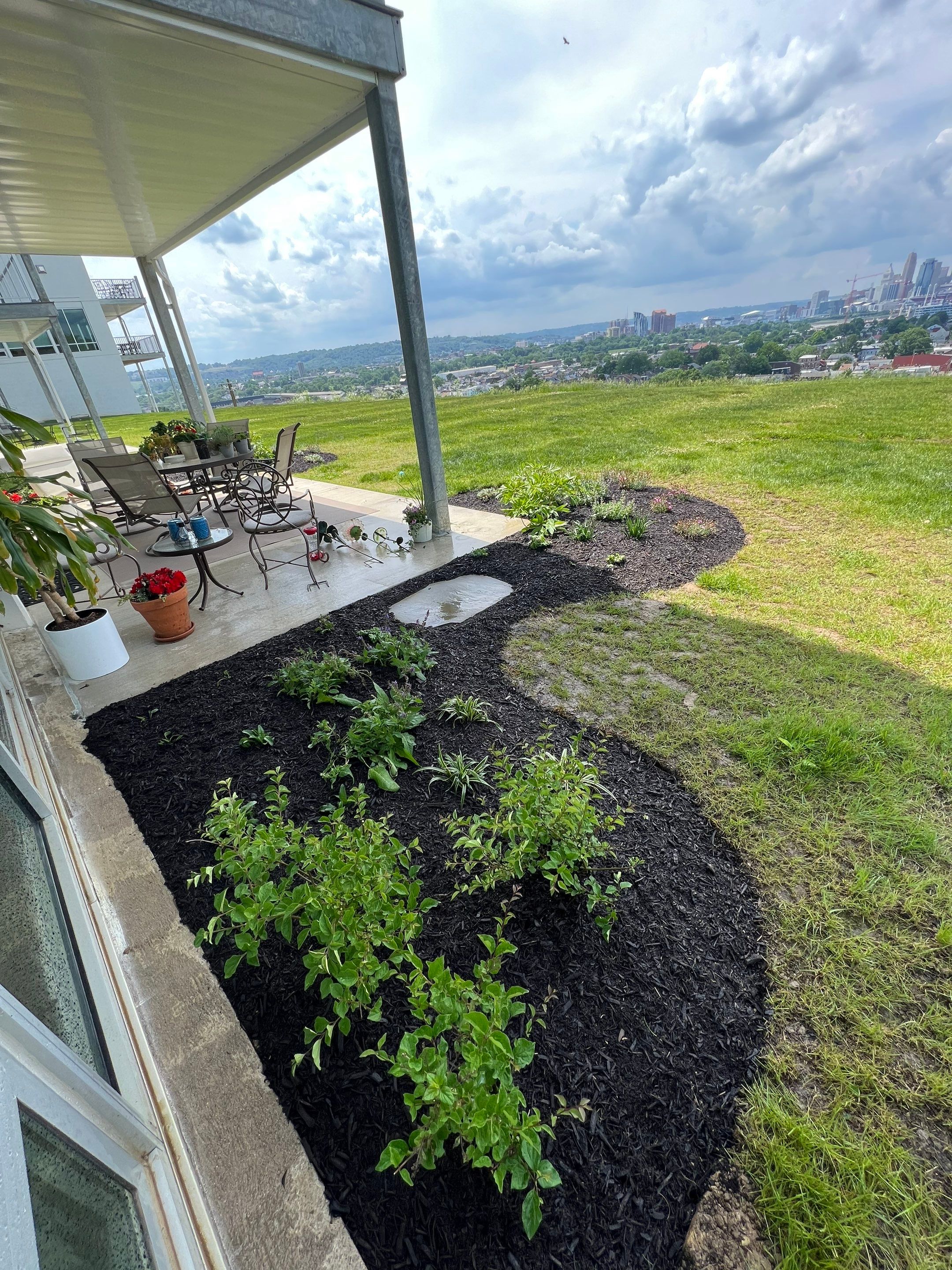 Landscape Bed Creation & Plant Install by Reisenberg’s Lawn & Landscape, LLC