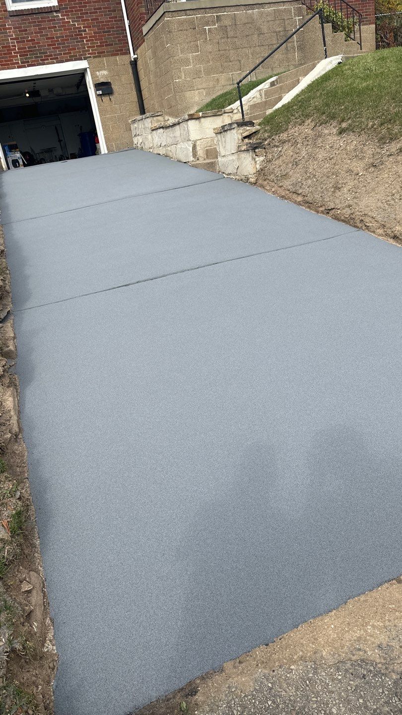 Driveway Project in Pittsburgh by Floors in a Day, Inc