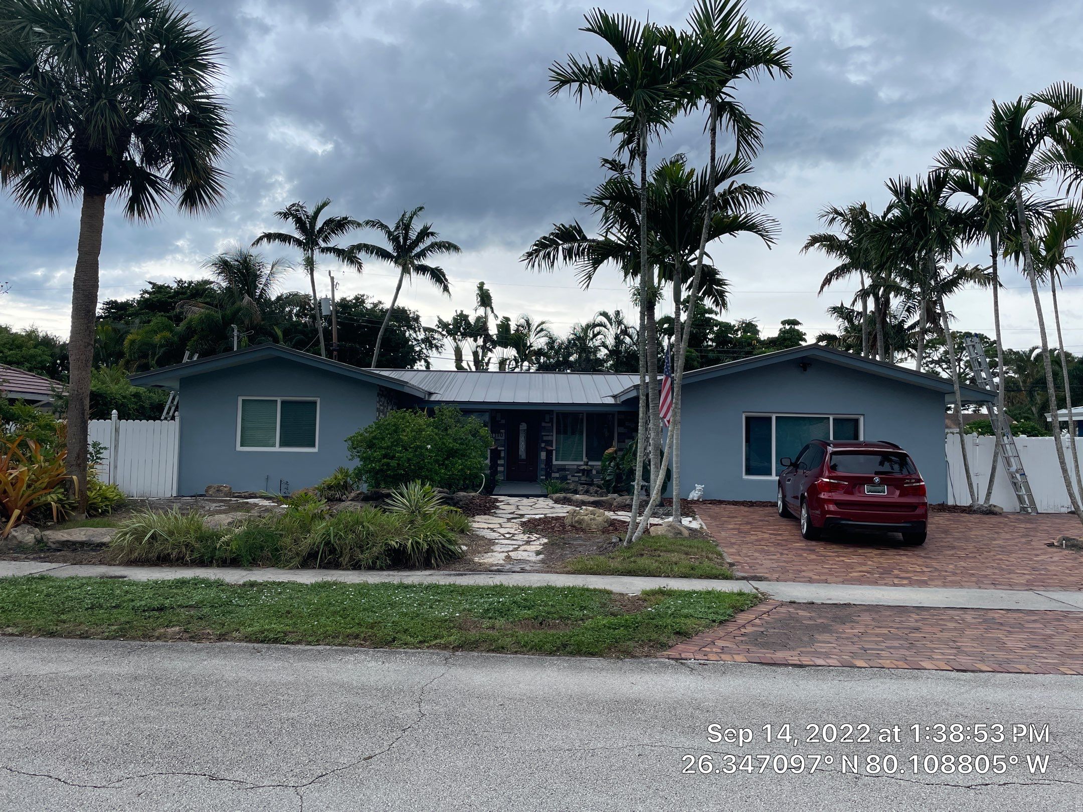 Residential Roofing Installation using 1" Nail strip metal roof by BLUES BROTHERS ROOFING
