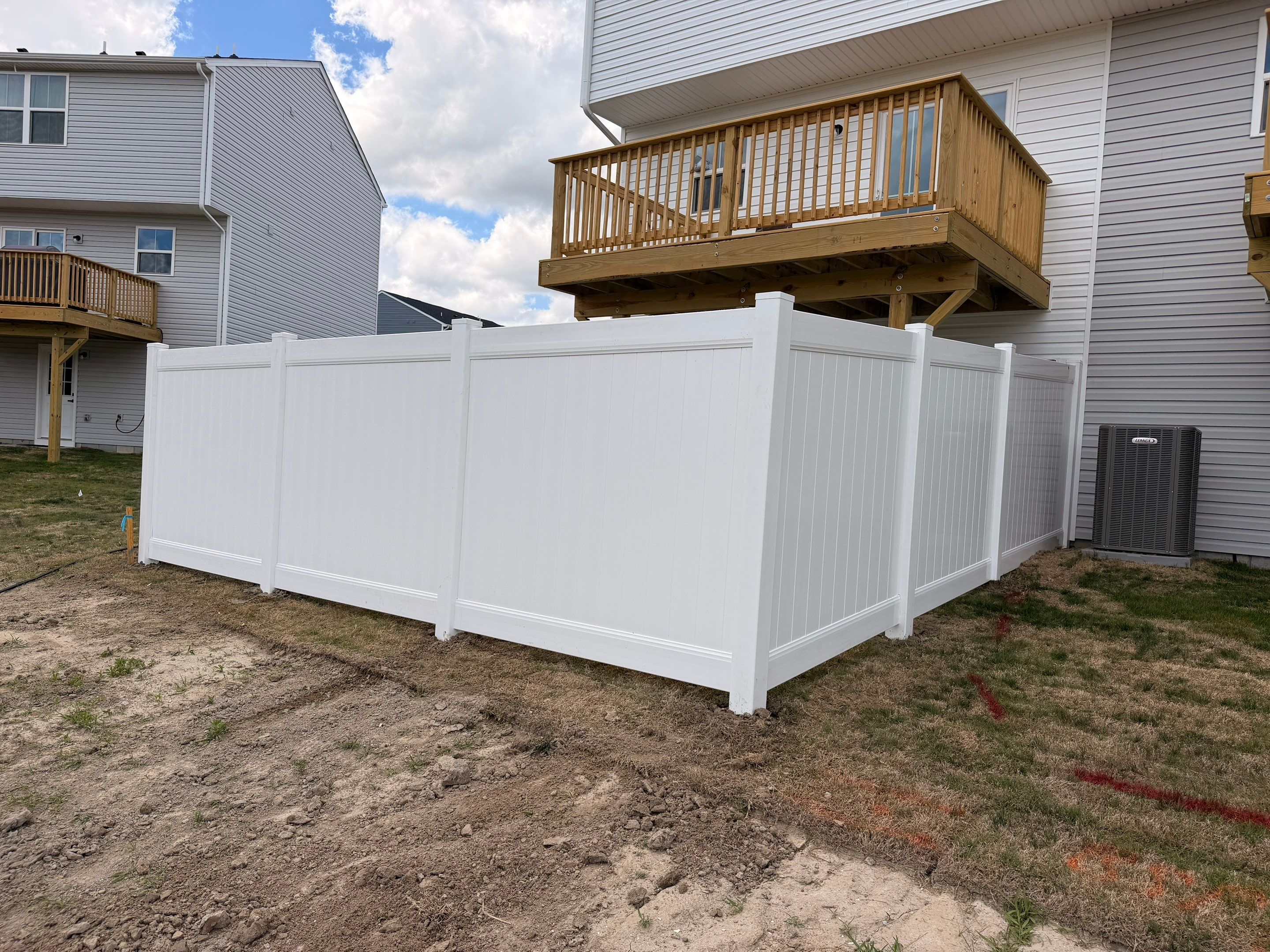 The Perfect Fence for a Brand-New Home by Tidewater Fence