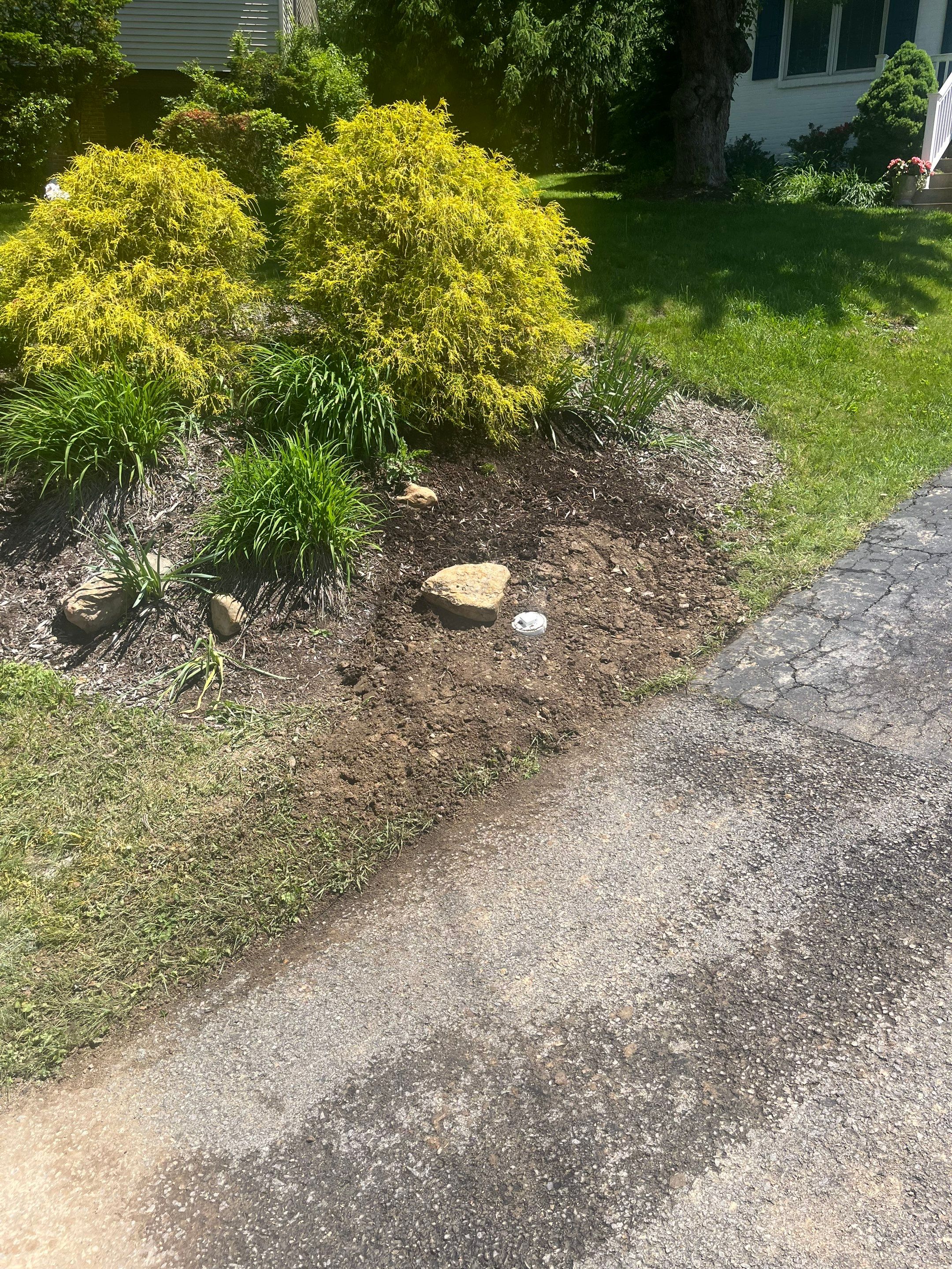 Adding Cleanout after House Trap using 2 Ton Excavator by Sureway Comfort John Wilcox Plumbing Heating Cooling
