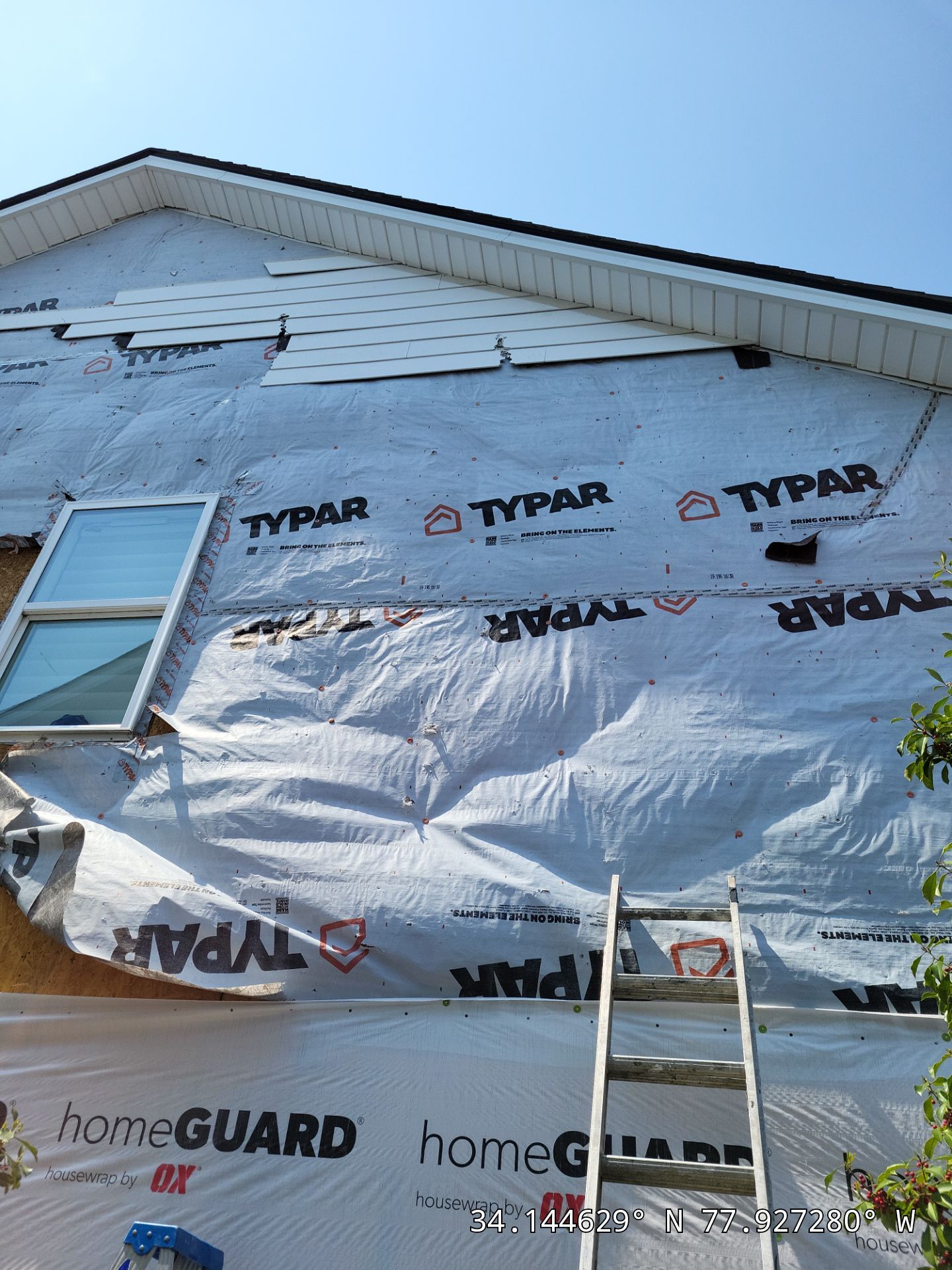 Insurance Workscope Hardie Board Repair using James Hardie HZ10 Plank Smooth  by RGR Construction and Roofing, LLC