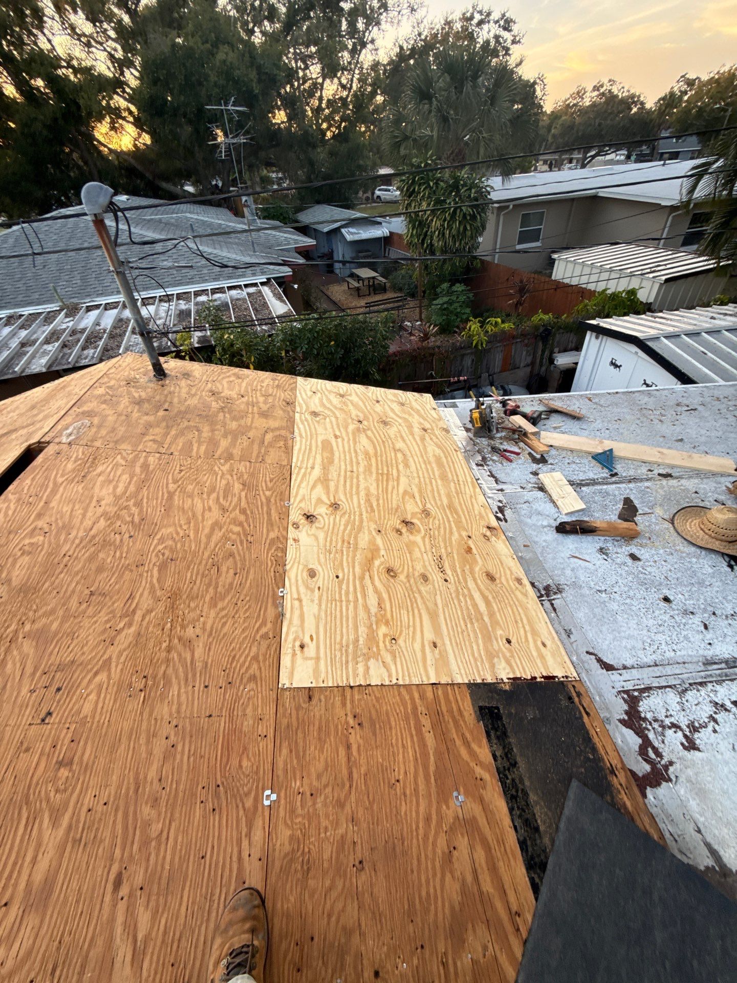 Project in St. Petersburg 33710 by Mitchell Roofing Company LLC 