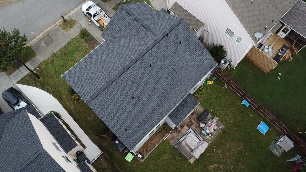 GAF HDZ Charcoal by Skybird Roofing