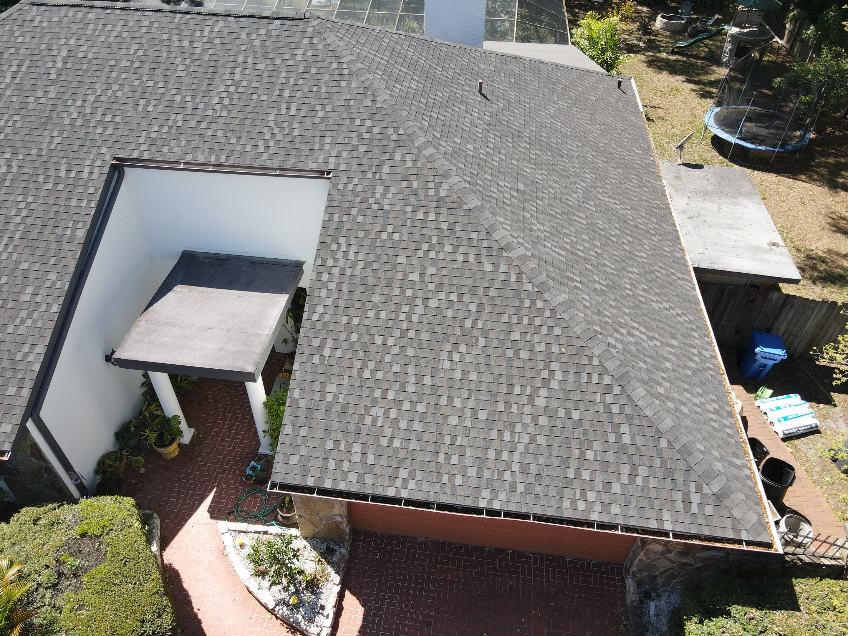 Roof replacement in Brandon, FL. by Steadfast Roofing