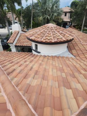 Tile Roof and Roof-to-Wall Repairs in Parkland
