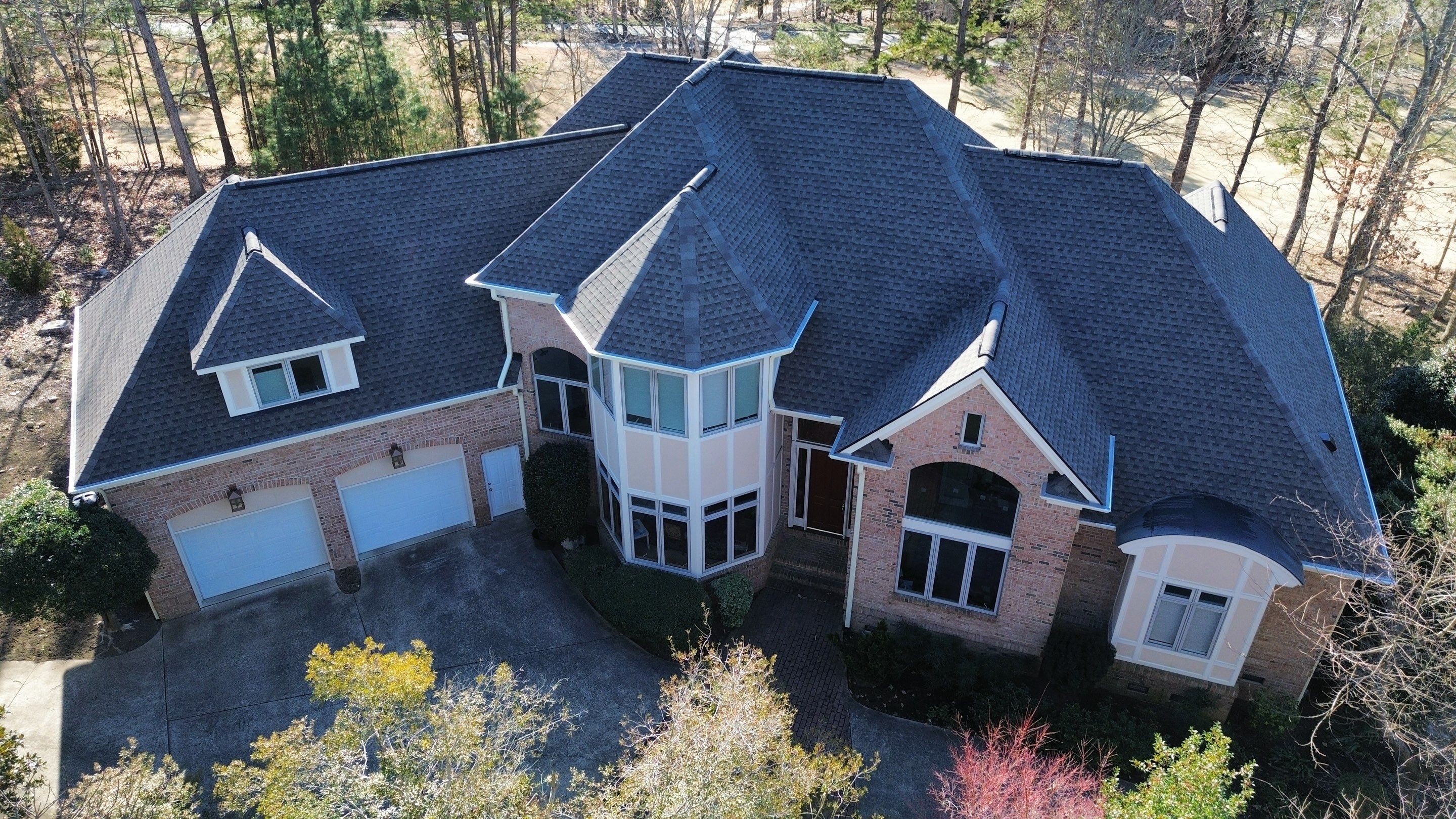 GAF HDZ Weathered Wood by Skybird Roofing