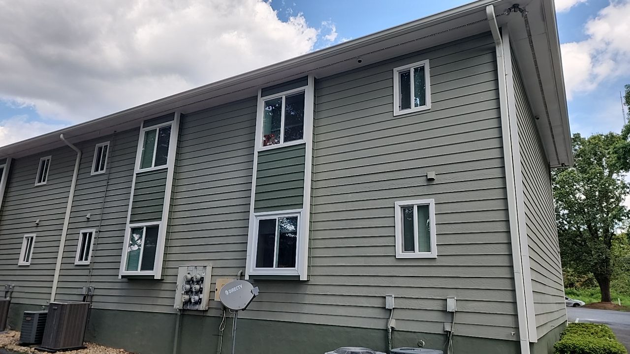 Apartment wash using cleaner by Power Wash Masters LLC