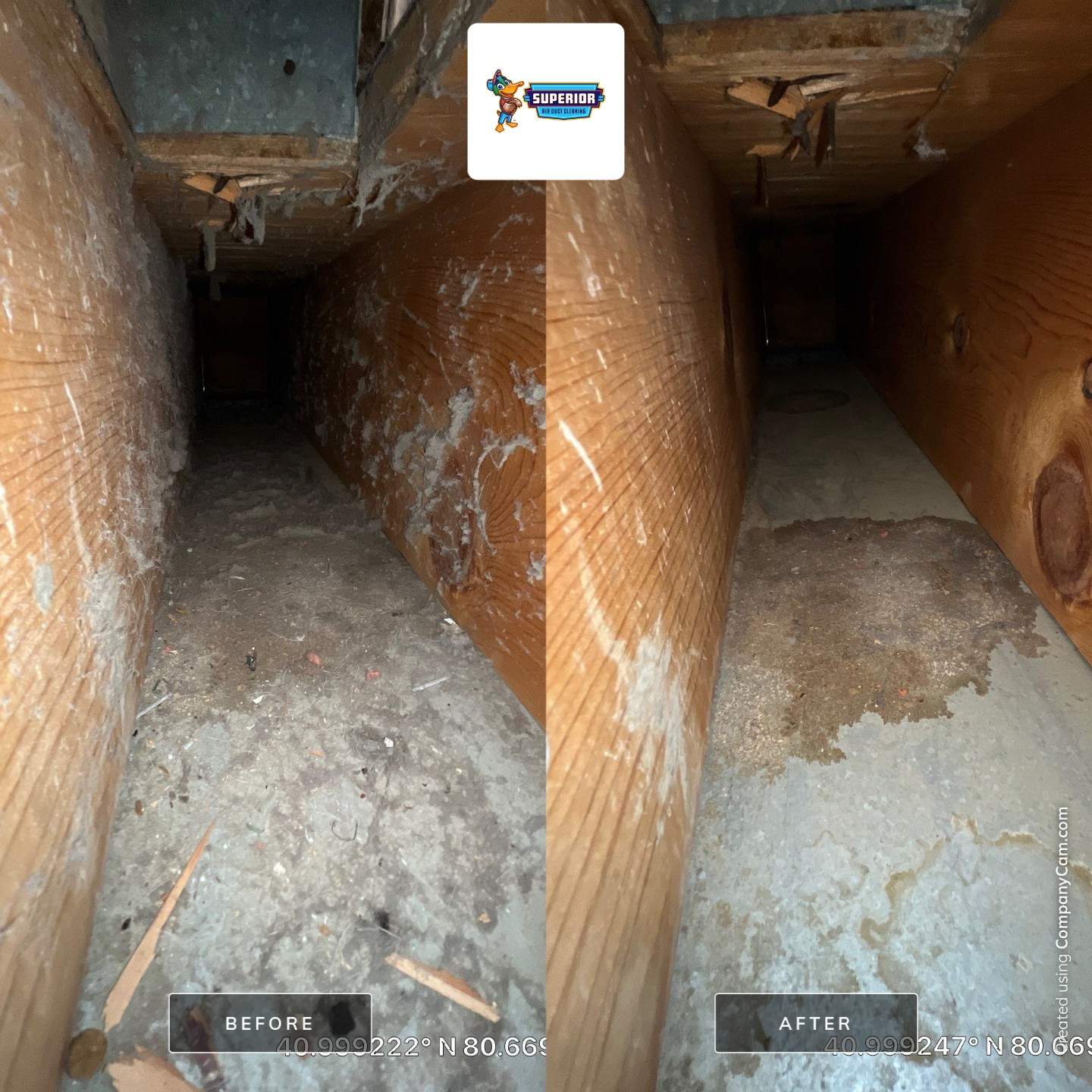 Air Duct Cleaning With a Vacuum Truck in Youngstown, OH by Superior Air Duct Cleaning