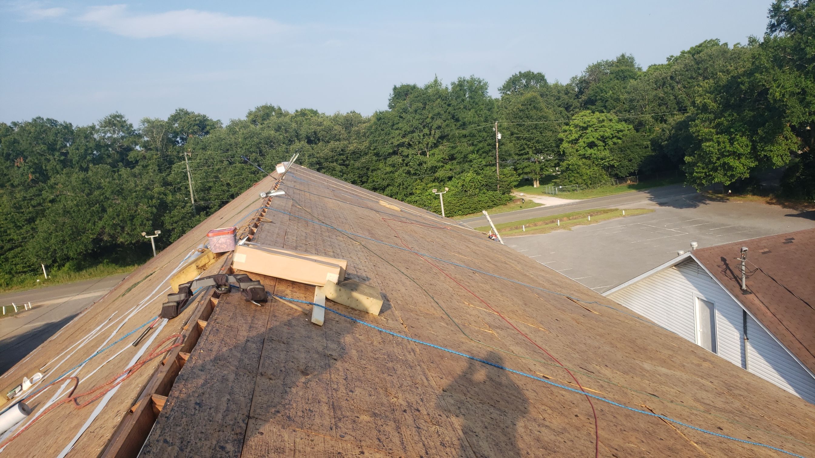 Residential Roofing Installation using Roof Replacement by American Roofing & Construction LLC
