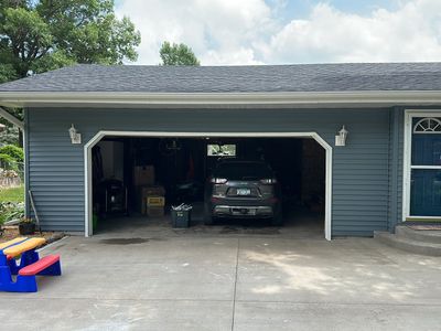 Garage door wrap. Princeton Mn
