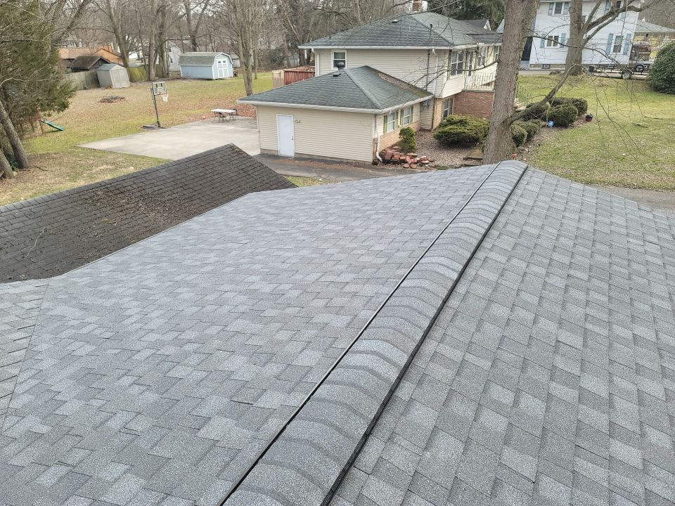 CT LANDMARK 30 LIFETIME METRIC PEWTER , DRIP EDGE BLACK  by Eagle Eye Roofing