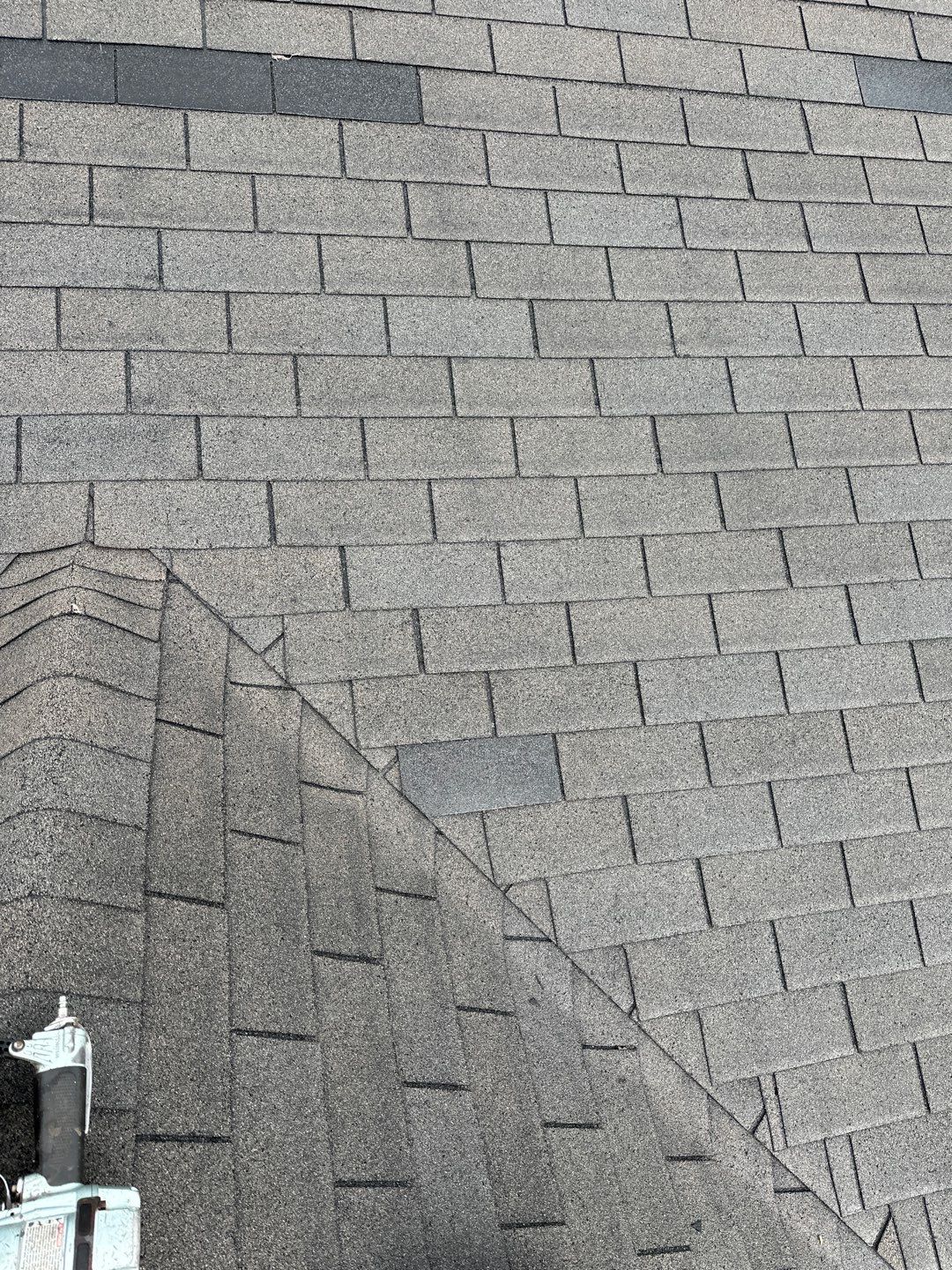Hail Damage using Owen's Corning Duration (Lifetime) Shingles by Roof Repair Company