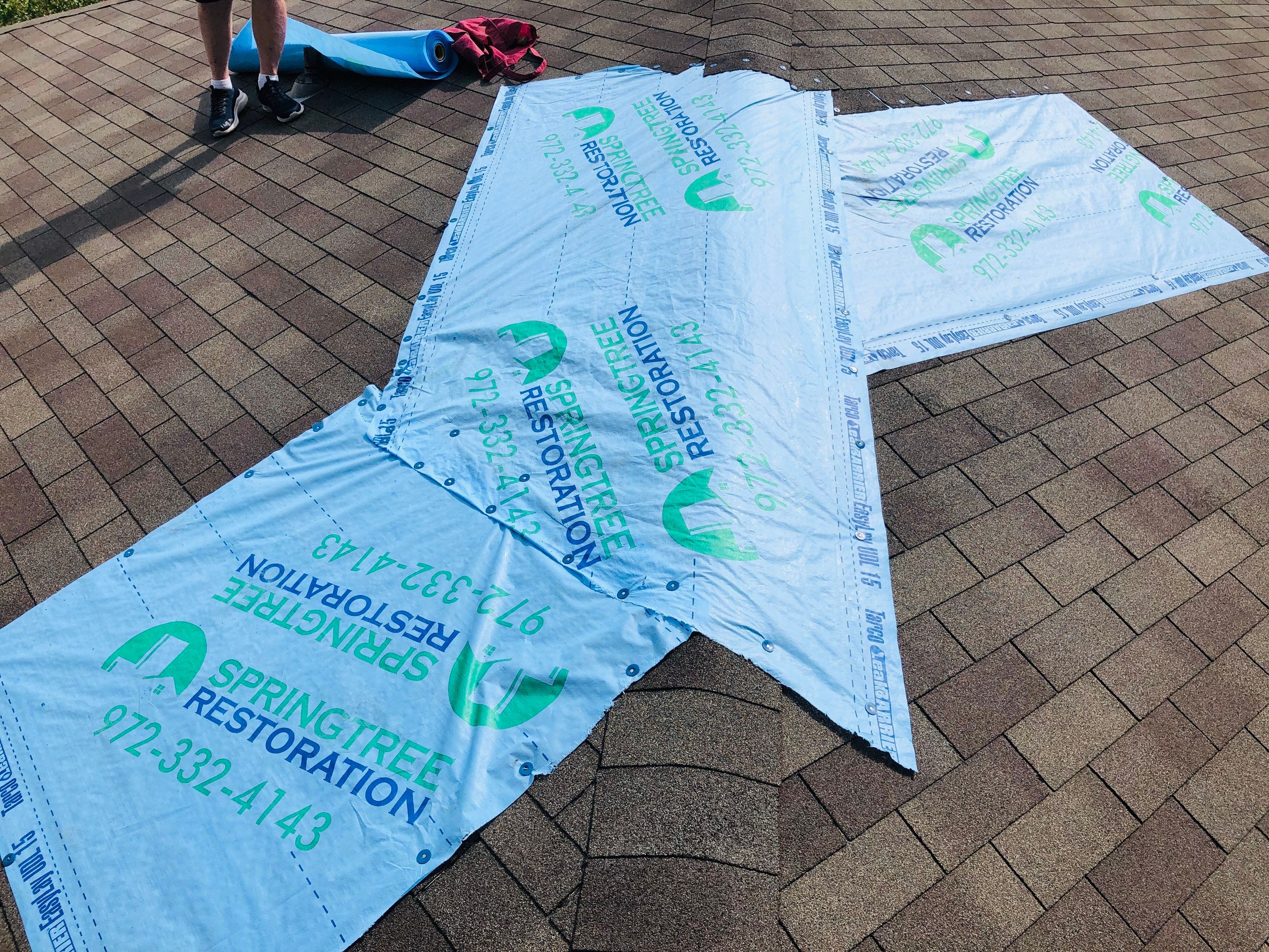 Residential Roof Repair by Springtree Restoration