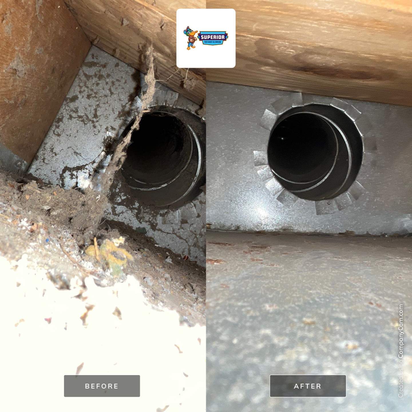 Air Duct Cleaning With a Vacuum Truck in East Palestine, OH by Superior Air Duct Cleaning