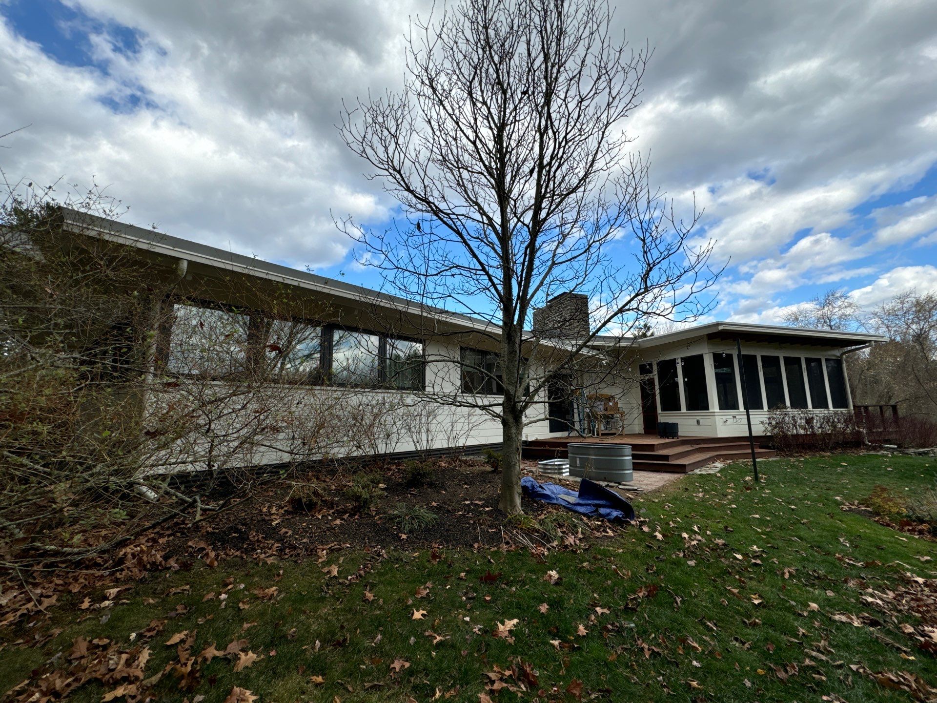 Gutter Installation using 6" Box Style Aluminum Gutter in Norwell, MA by Gutter Pro Enterprises