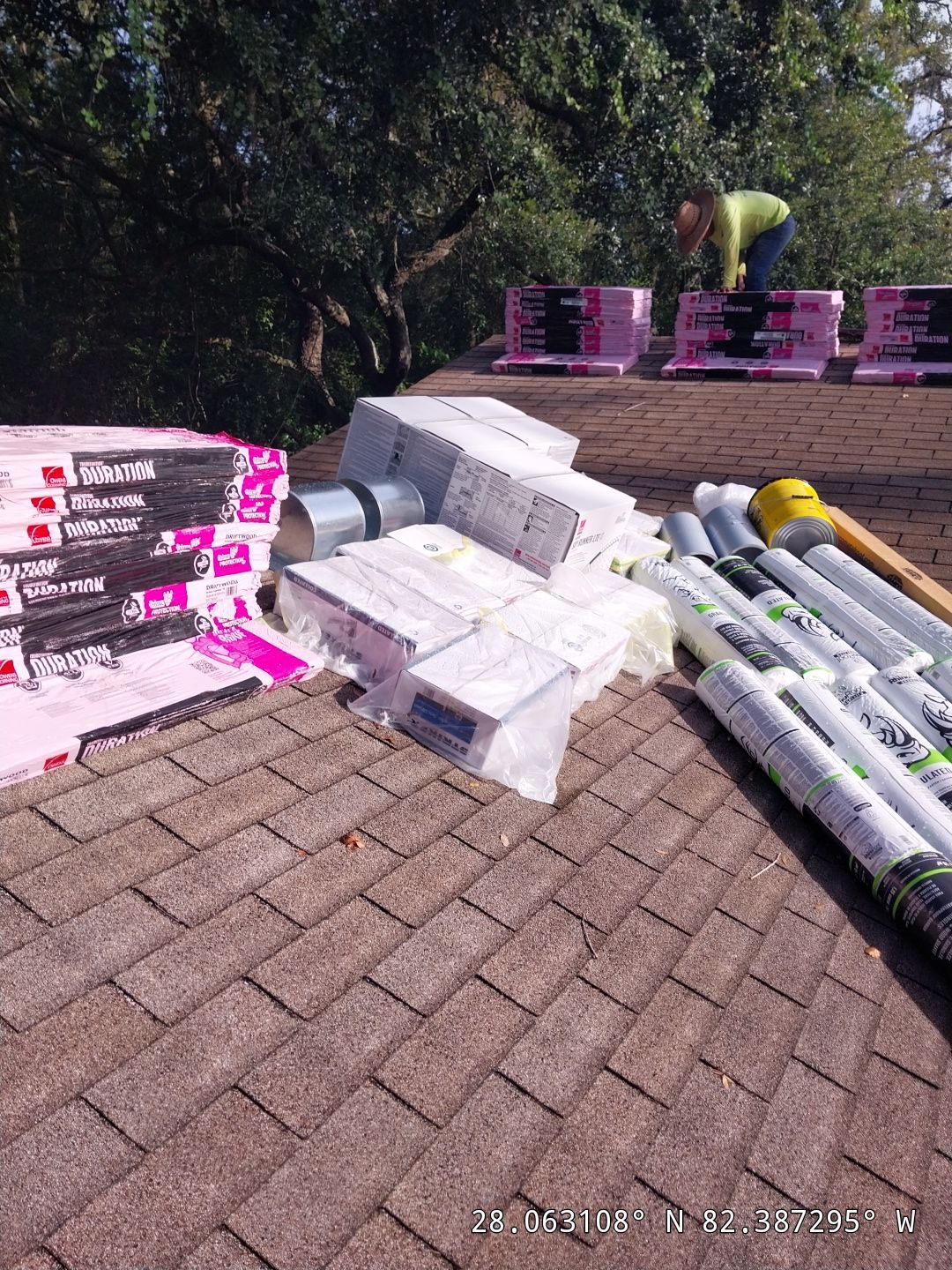 Project in Tampa 33617 by Mitchell Roofing Company LLC 