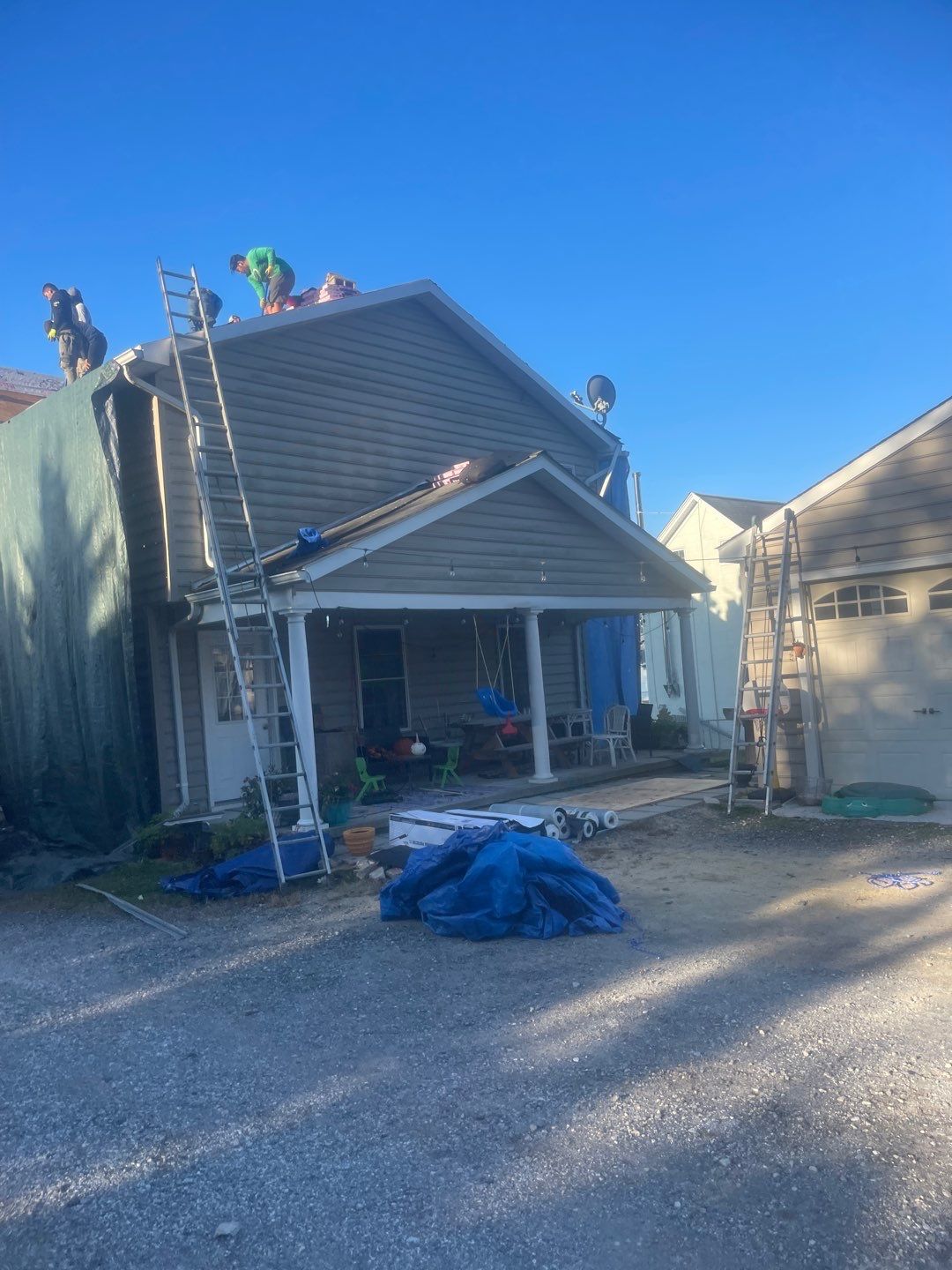 Residential Roofing Installation by Elvis General Construction LLC