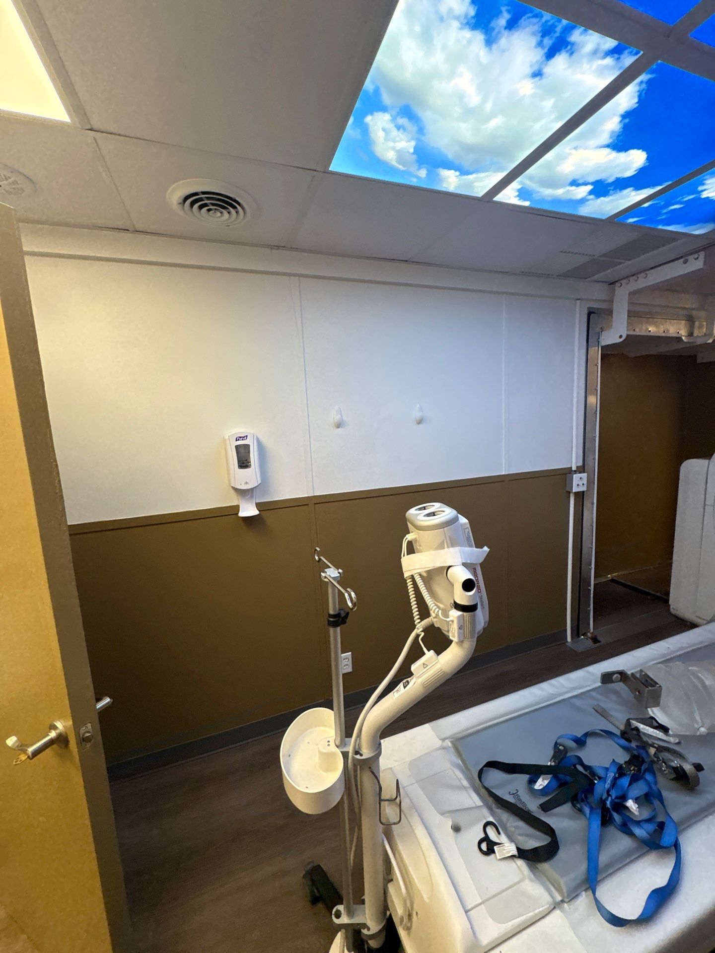 Interior for Mobile Medical Imaging Unit by Select Painting, Coatings & Garage Cabinets