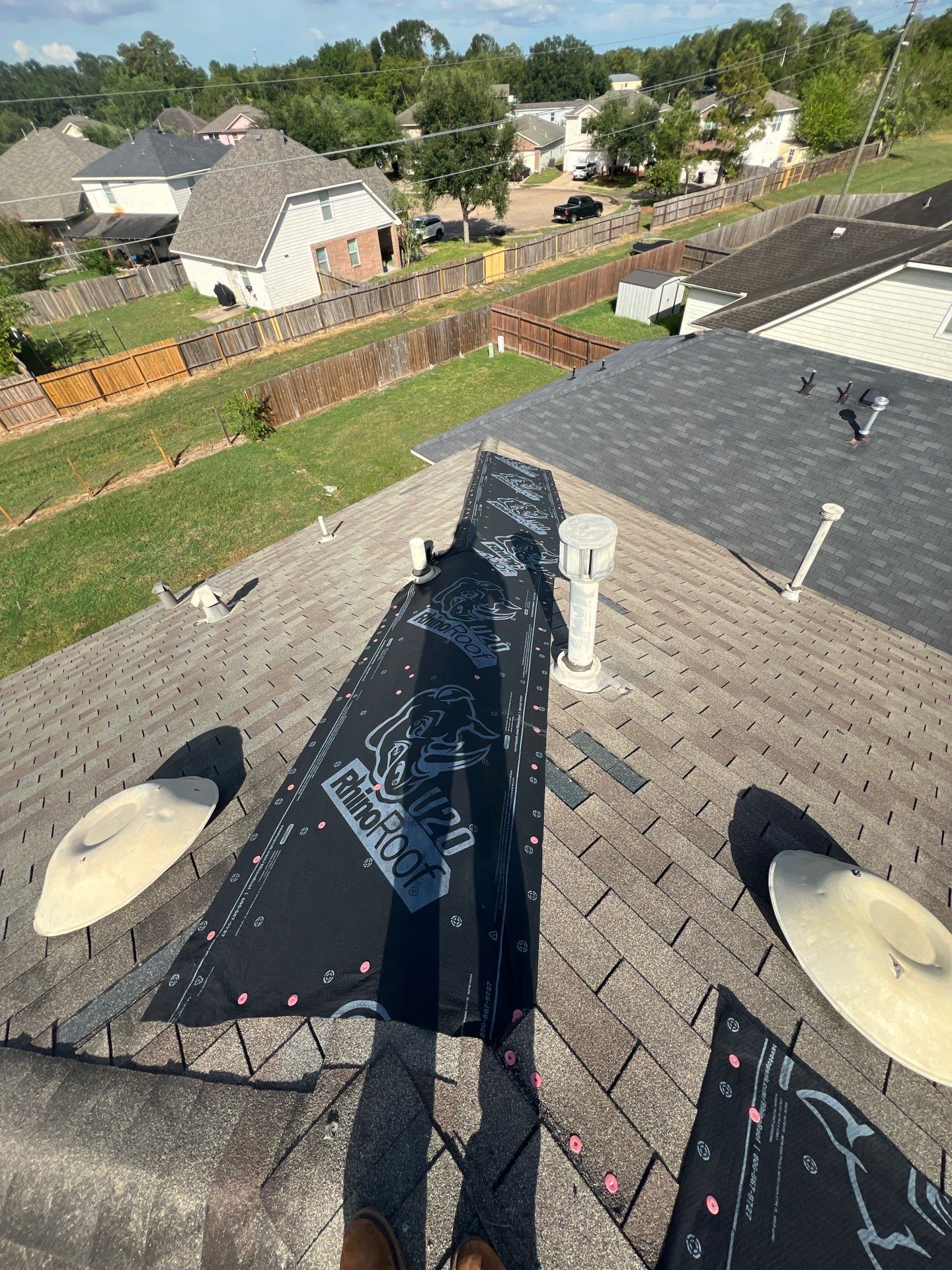 Residential Roofing Repair using Owen's Corning Duration (Lifetime) Shingles by Roof Repair Company