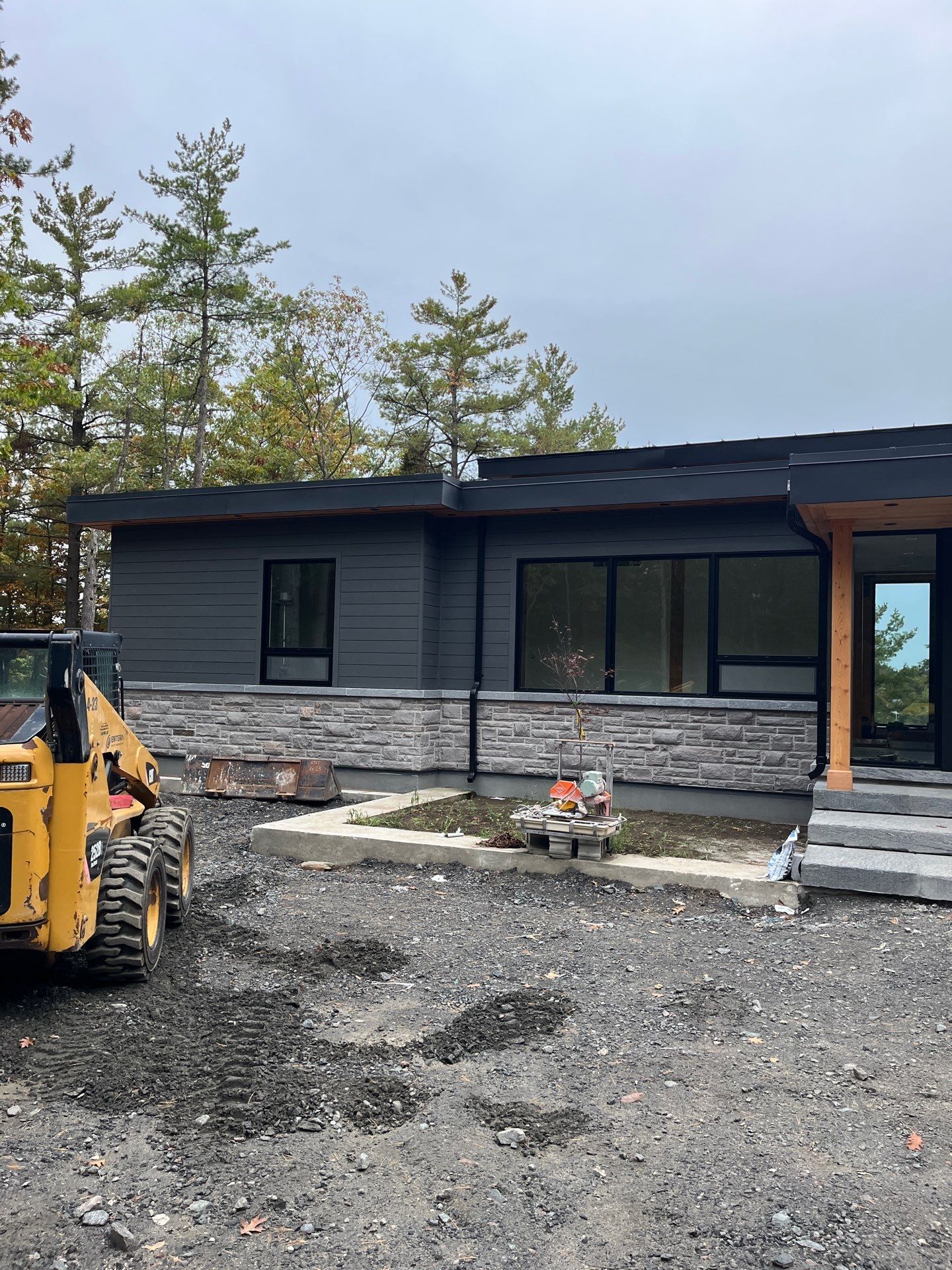 New Home Construction using 16" Standing Seam Panels by Jay Carter Roofing & Sheet Metal