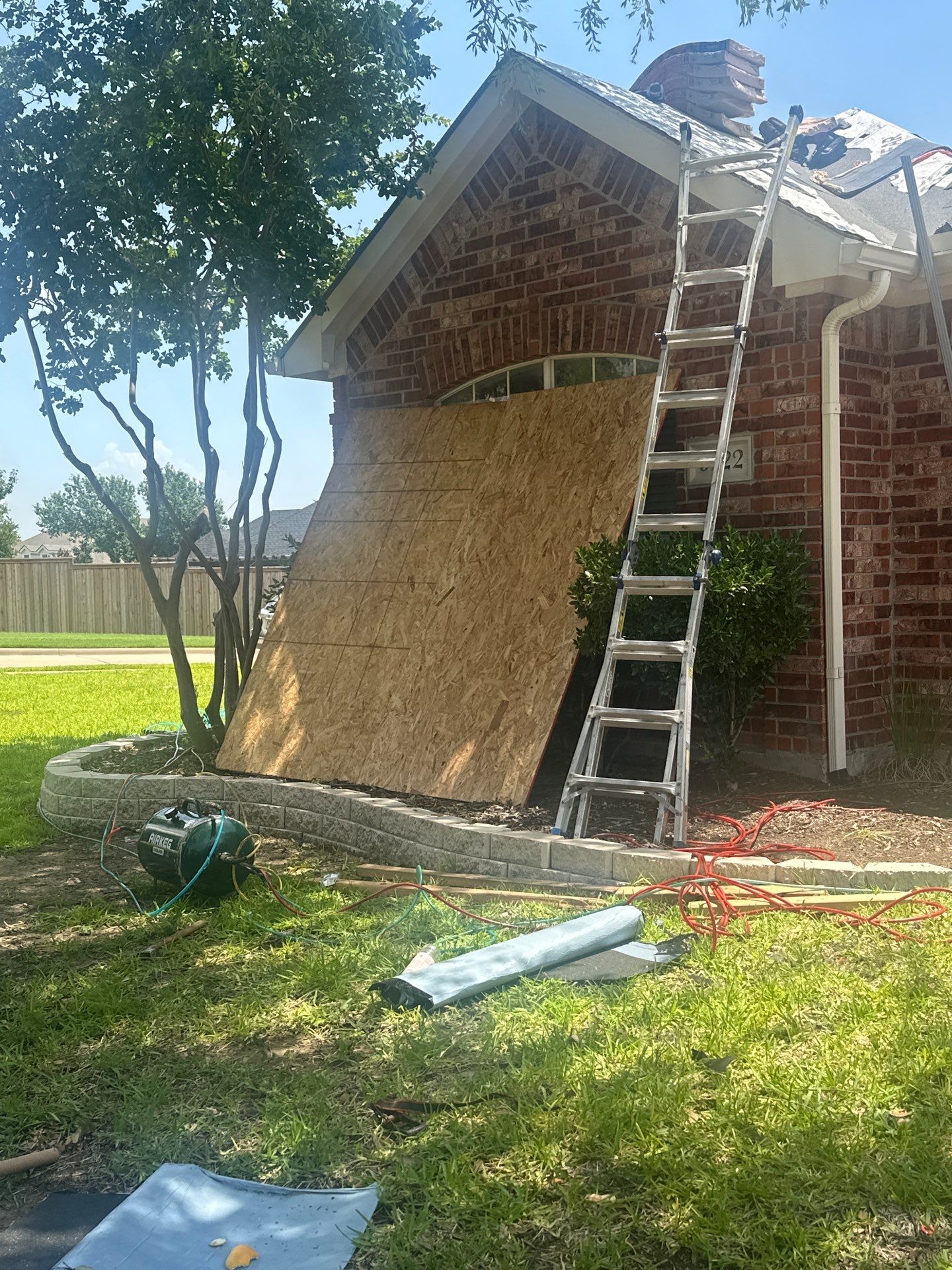 Project in Sachse by Rhino Roofing and General Contracting, LLC
