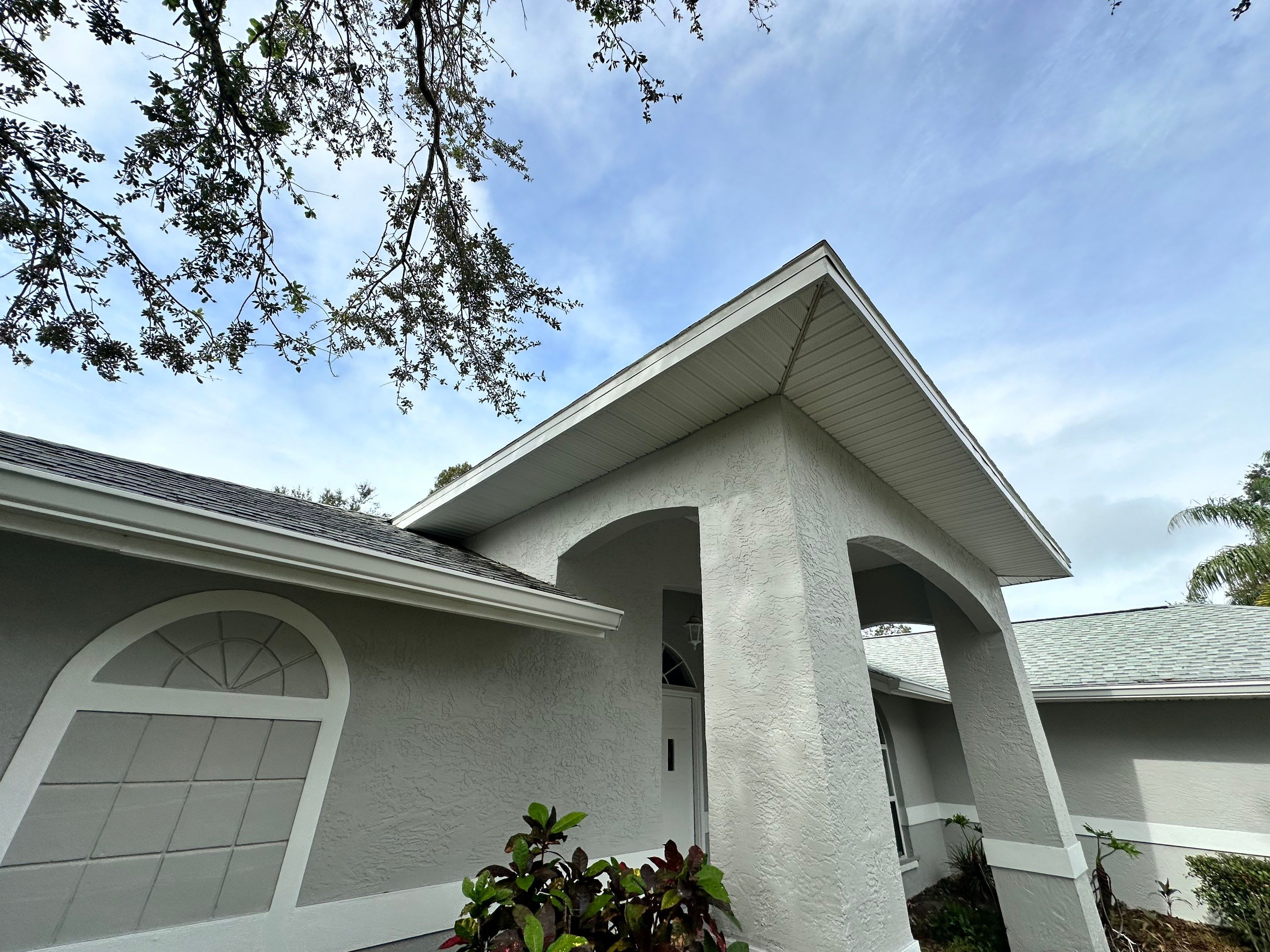 Install Vinyl Soffit in Sarasota FL by Gutter Professors