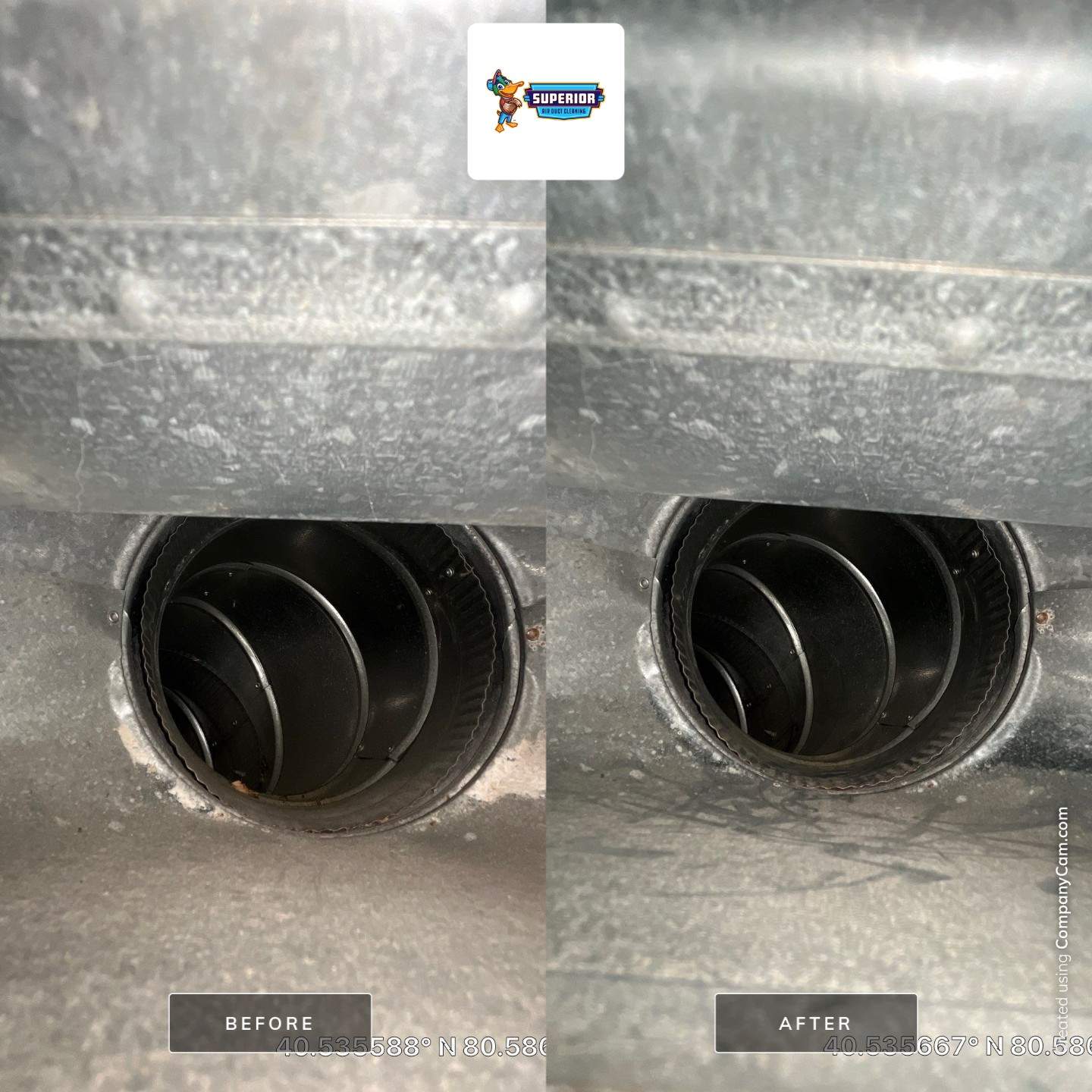 Air Duct Cleaning With a Vacuum Truck in New Cumberland, WV by Superior Air Duct Cleaning