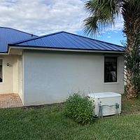 24ga 1" Nail-Strip Dark Bronze  by Total Roofing System The Metal Roof Experts
