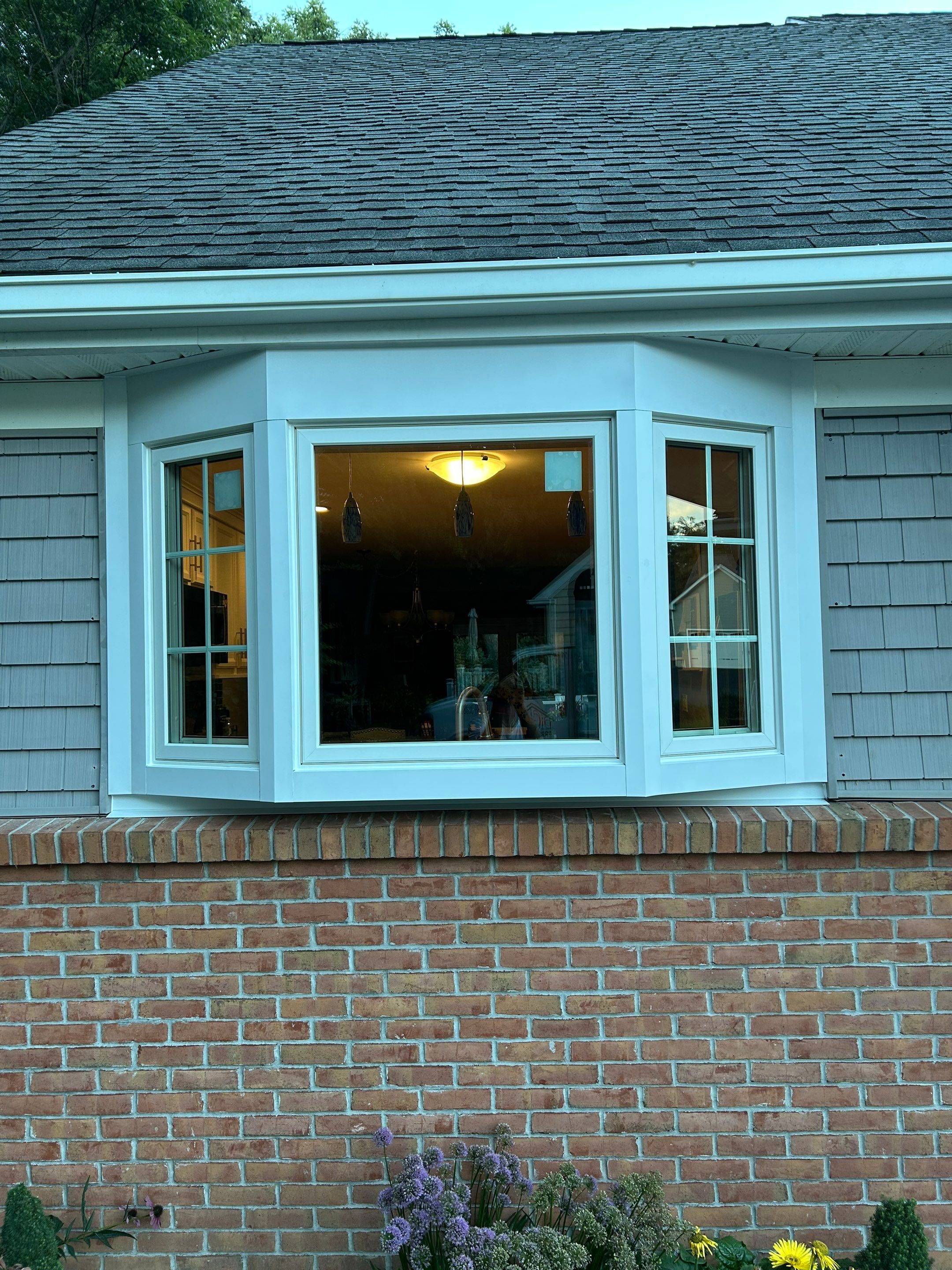 Infinity by Marvin Picture Window Transformation by DiGiorgi Roofing and Siding Inc