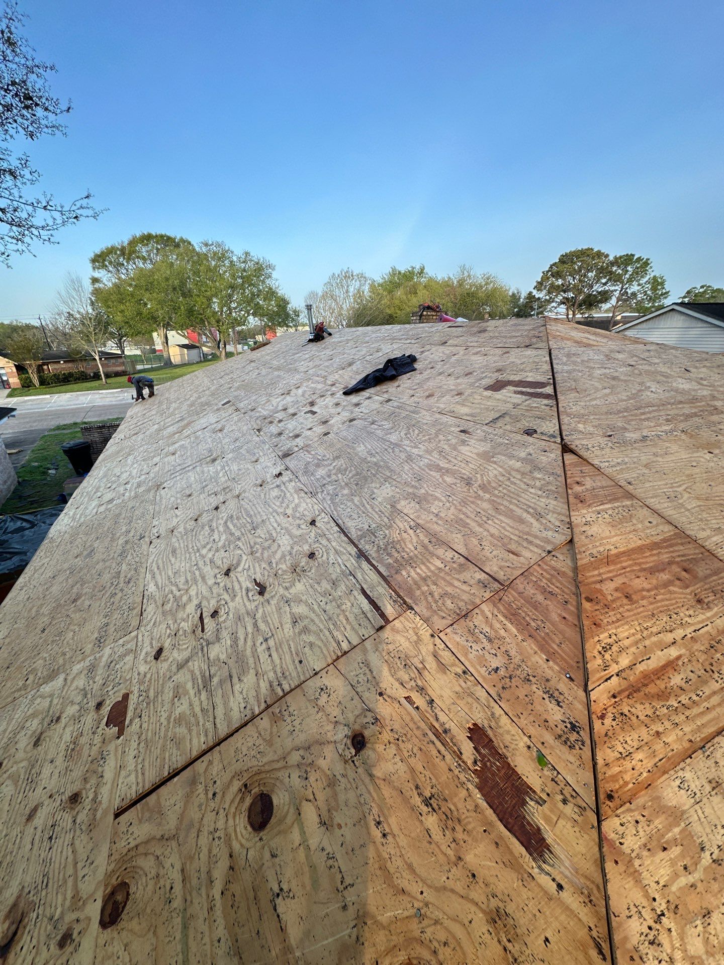 Project in Houston by Motion Roofing