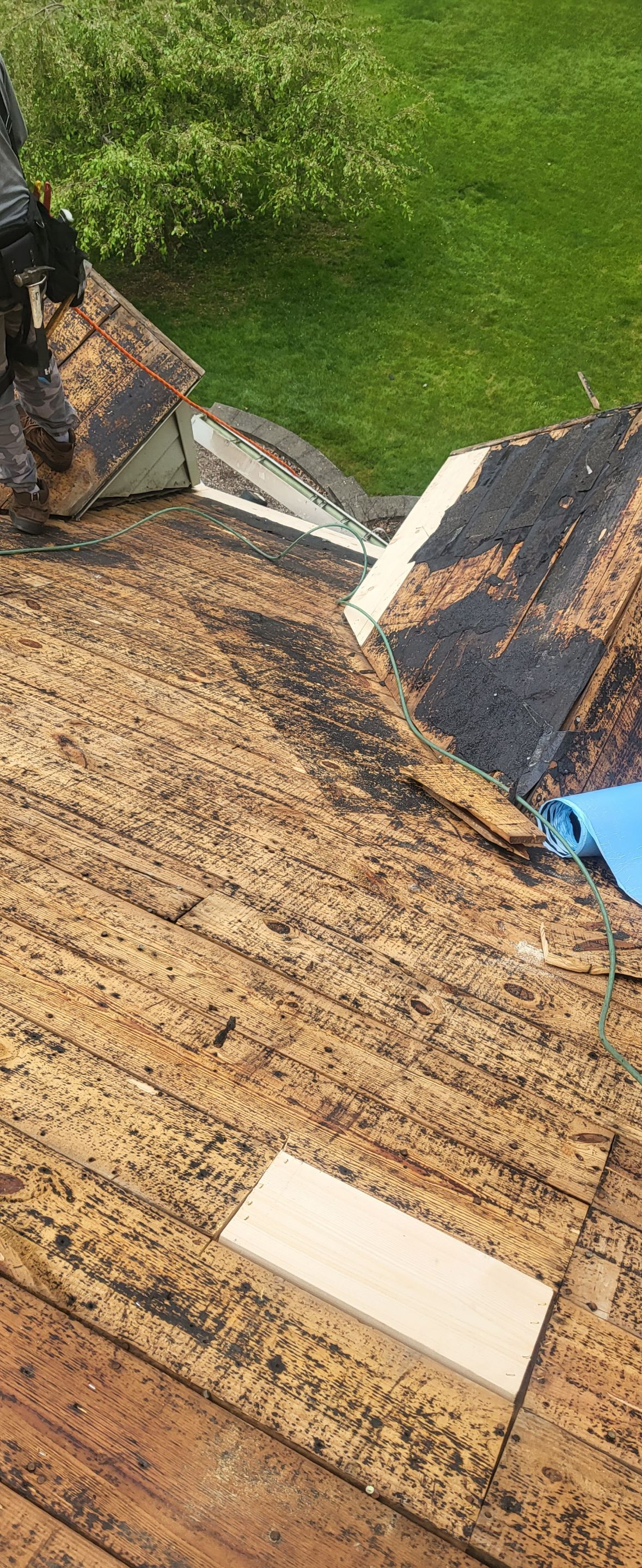 ATLAS PINNACLE COLOR: HEARTHSTONE DRIP EDGE: WHITE by Eagle Eye Roofing
